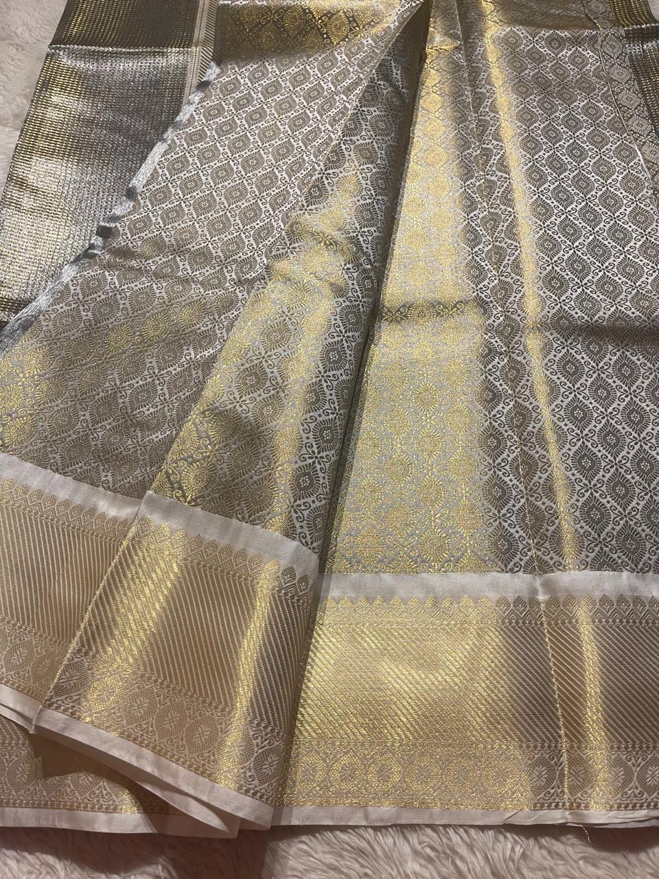 SWAGATH-GRAY SAREE