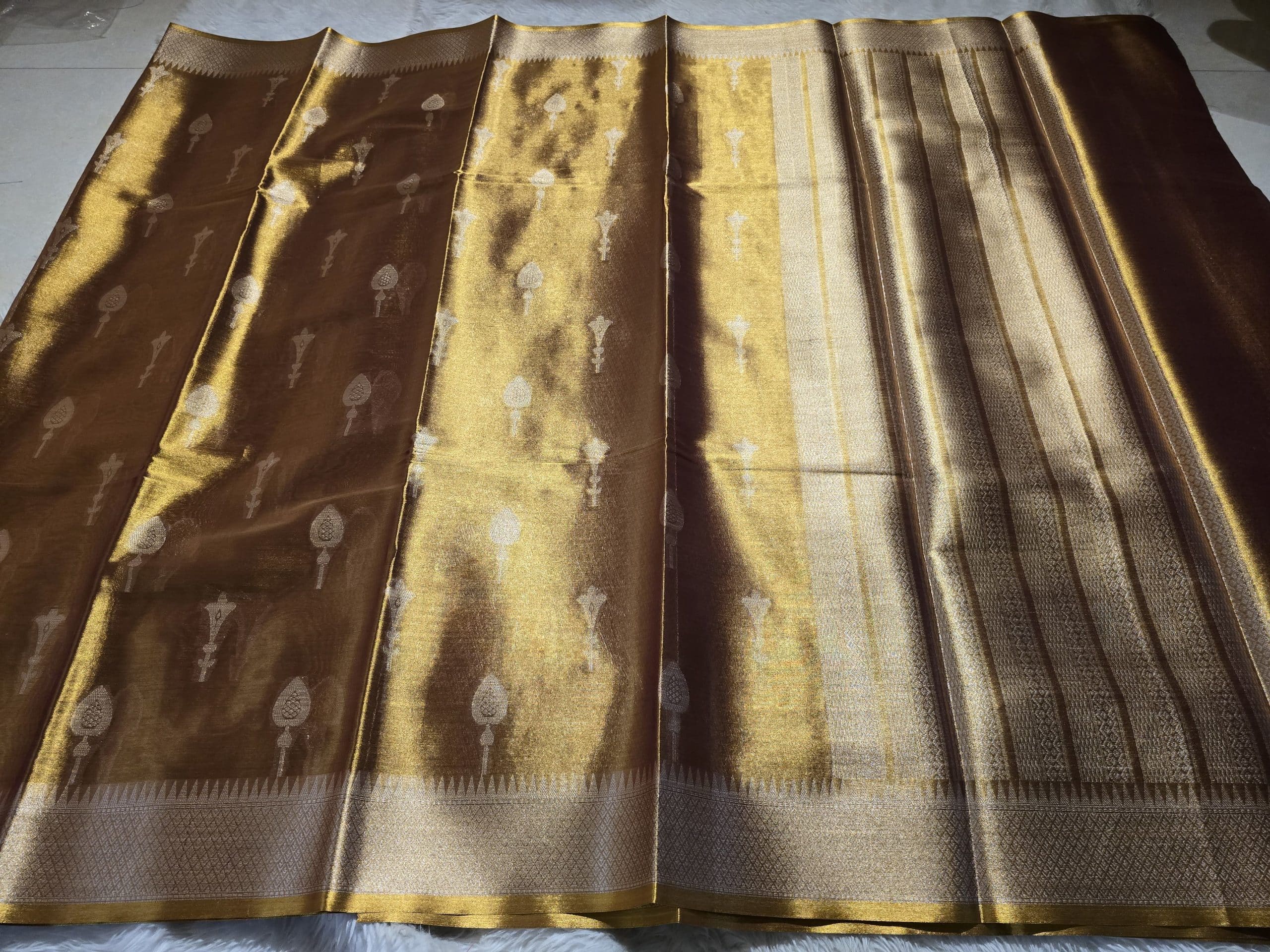 TIRA2-ANTIQUE GOLD SAREE