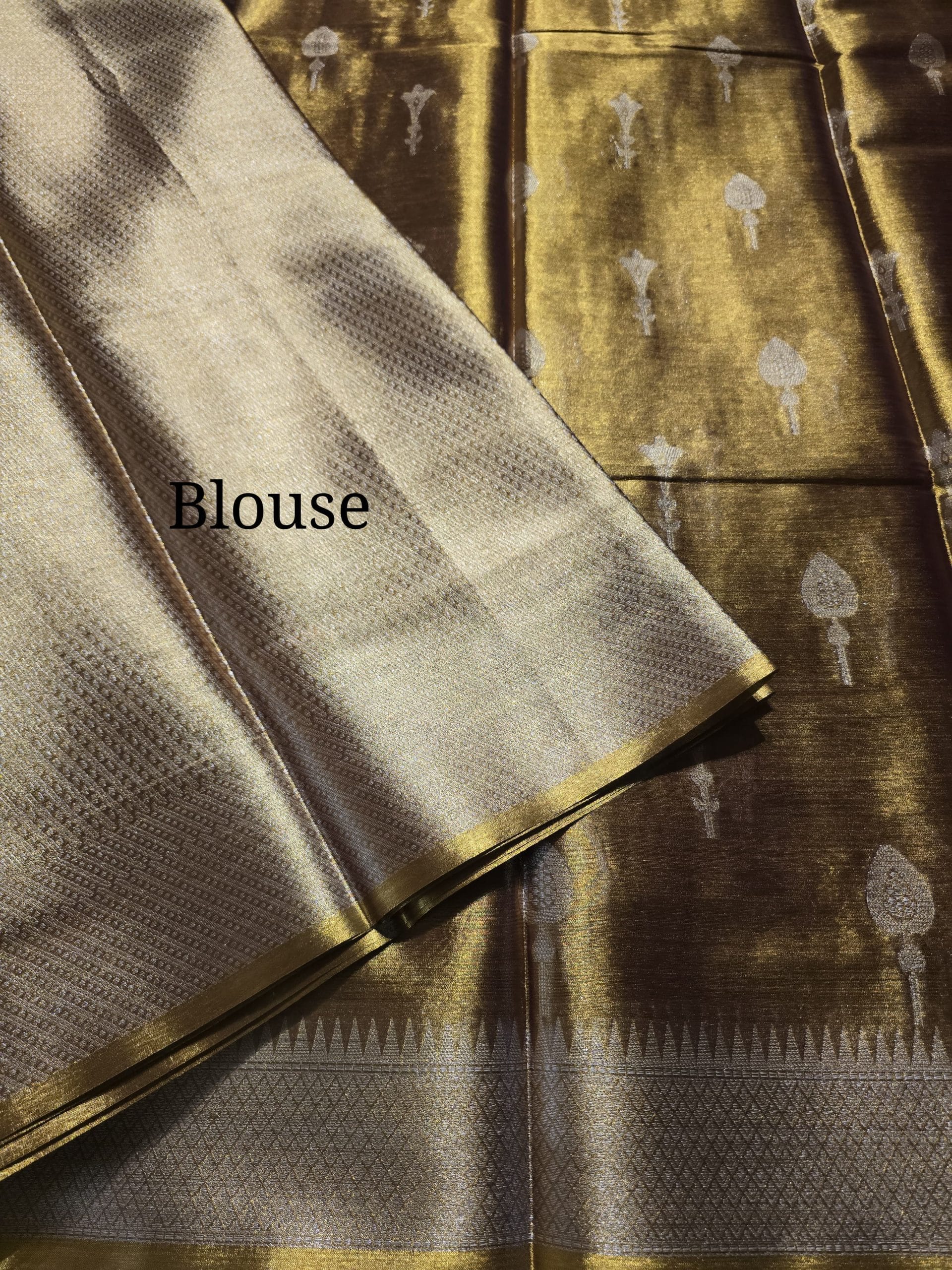TIRA2-ANTIQUE GOLD SAREE