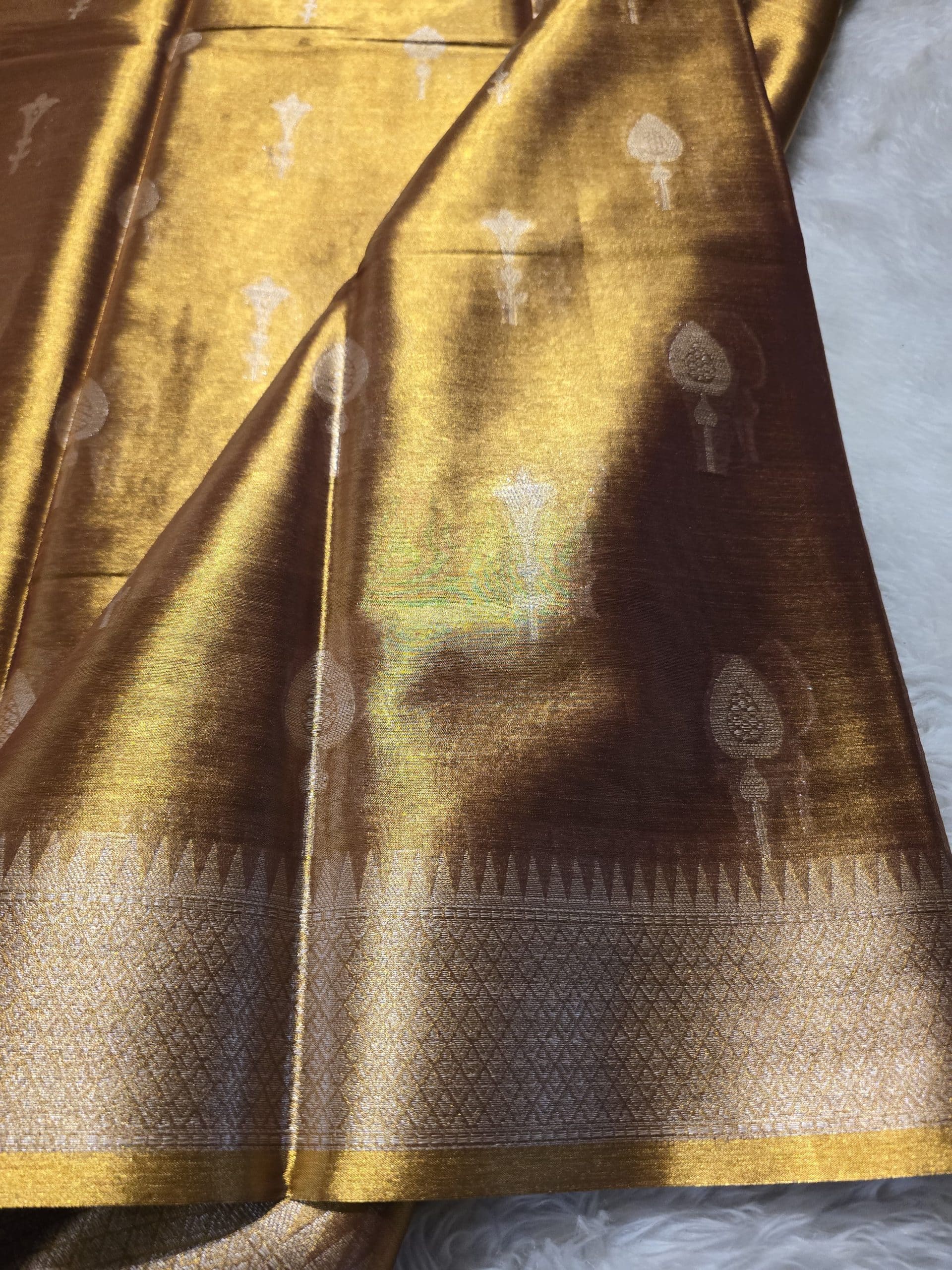 TIRA2-ANTIQUE GOLD SAREE
