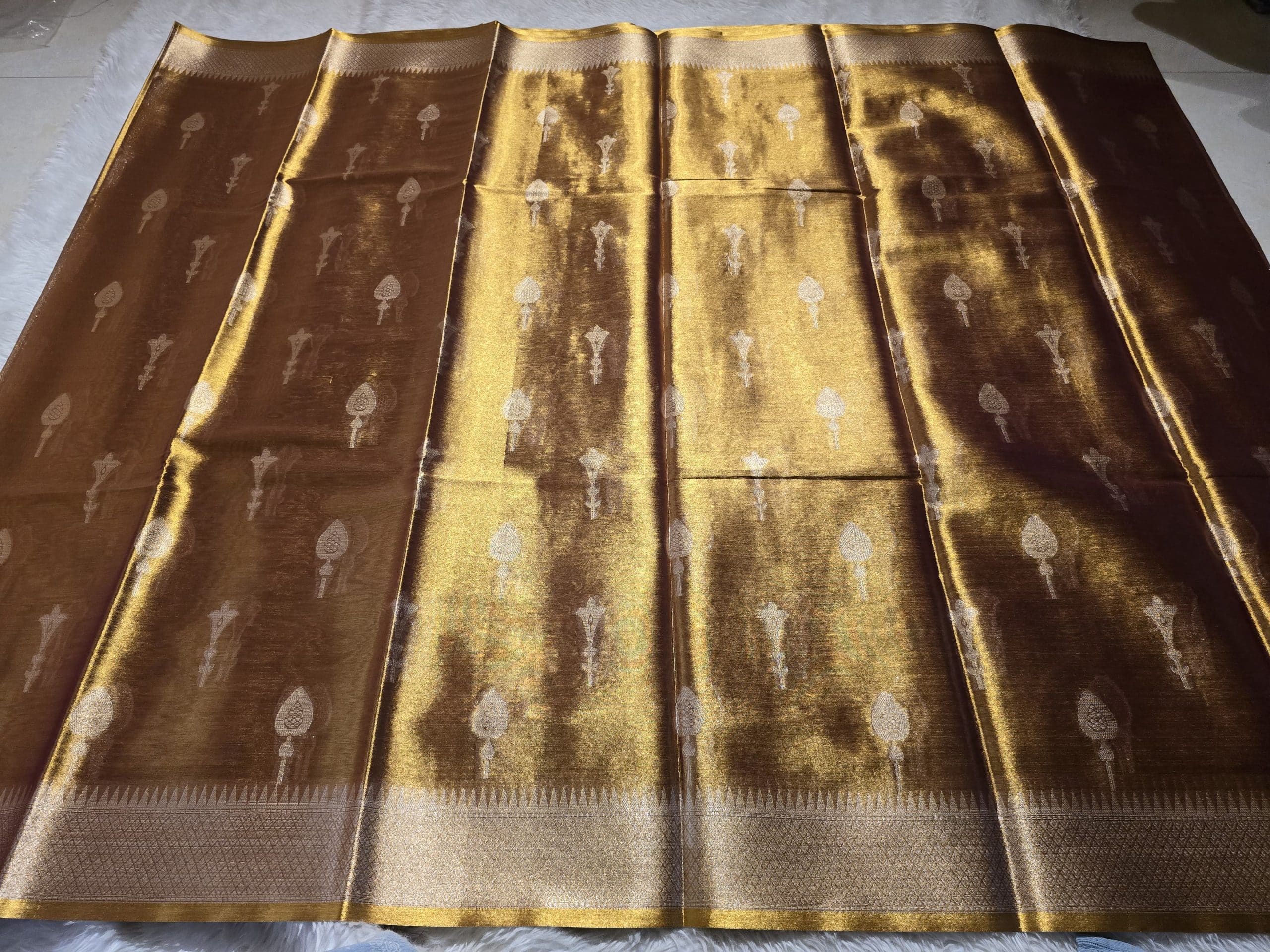 TIRA2-ANTIQUE GOLD SAREE
