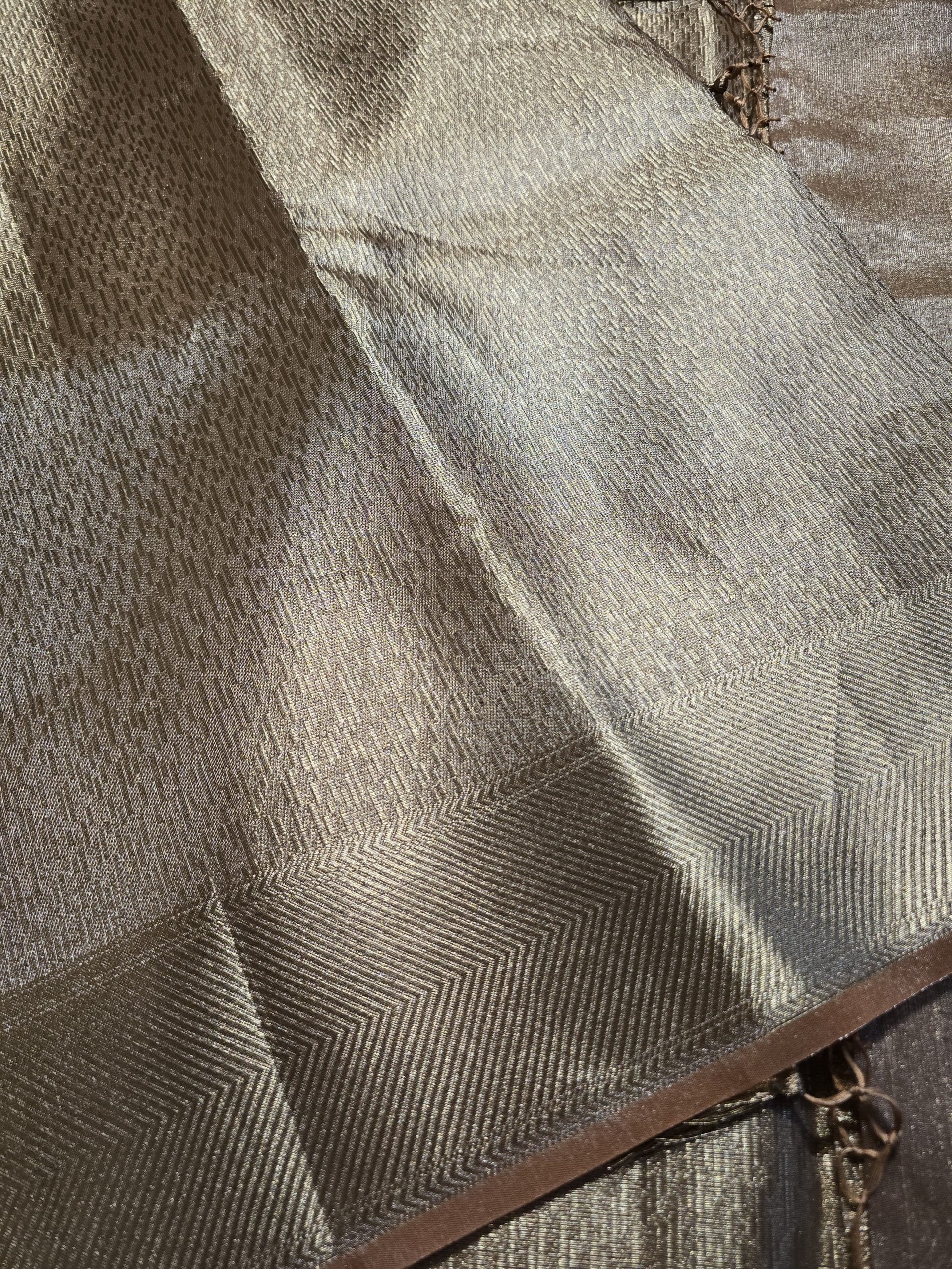 HEERA-SILVER WITH PEACH SAREE