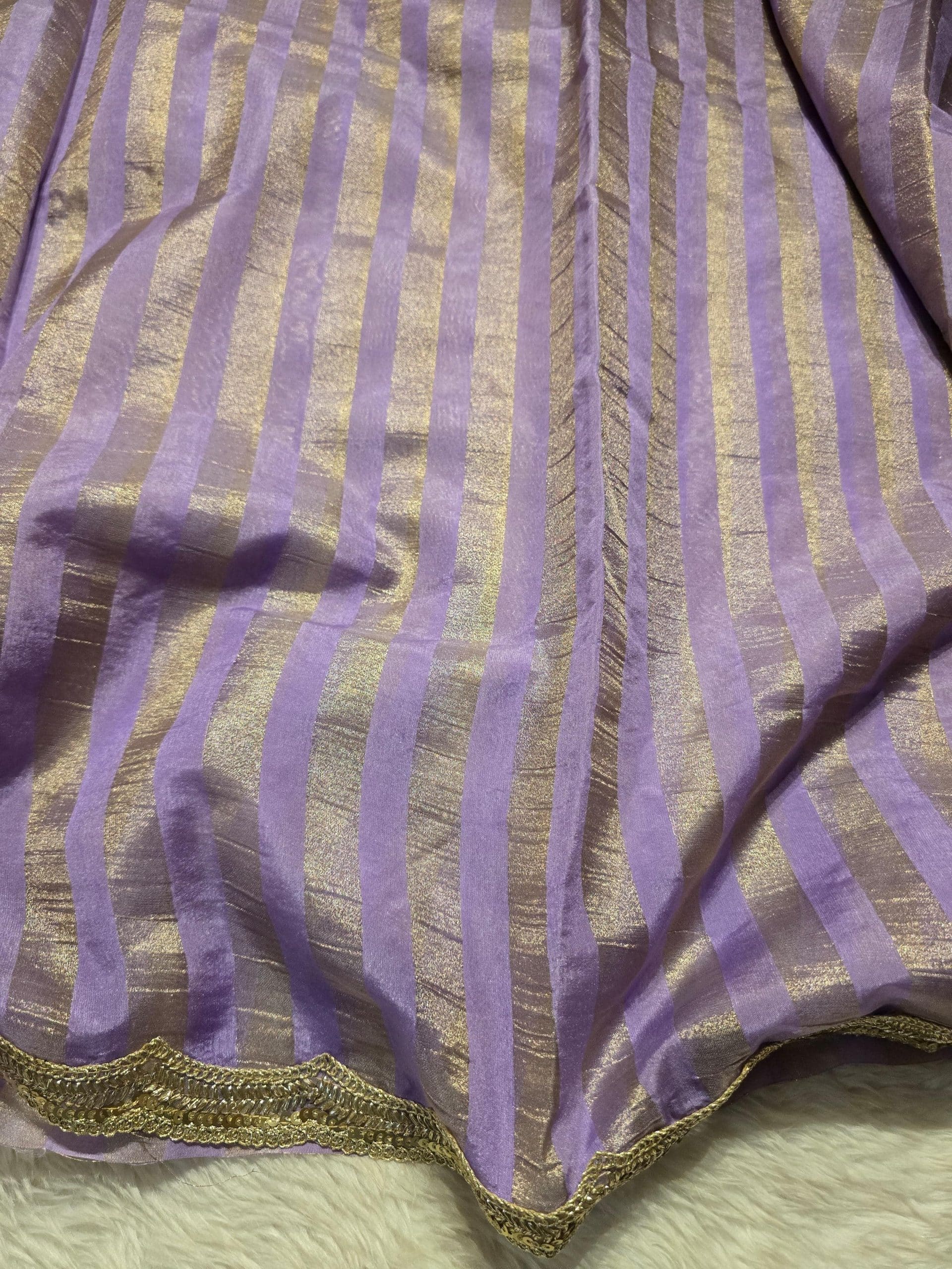 TRISH-LAVENDER SAREE