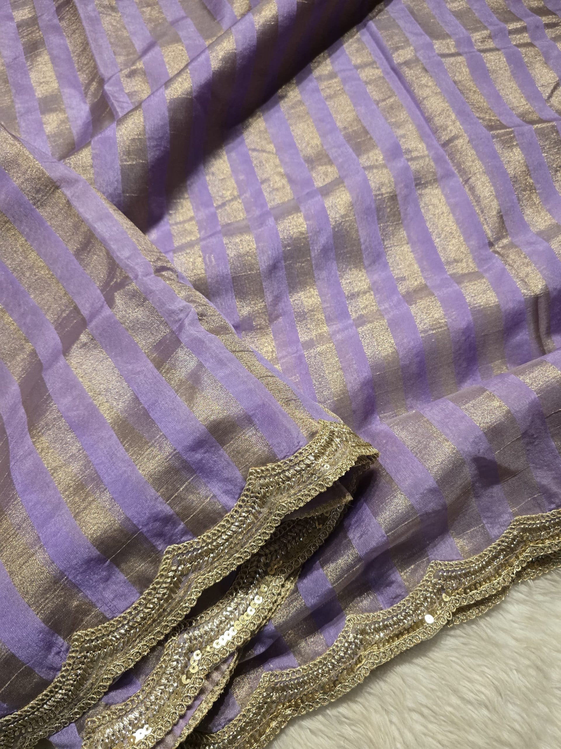 TRISH-LAVENDER SAREE