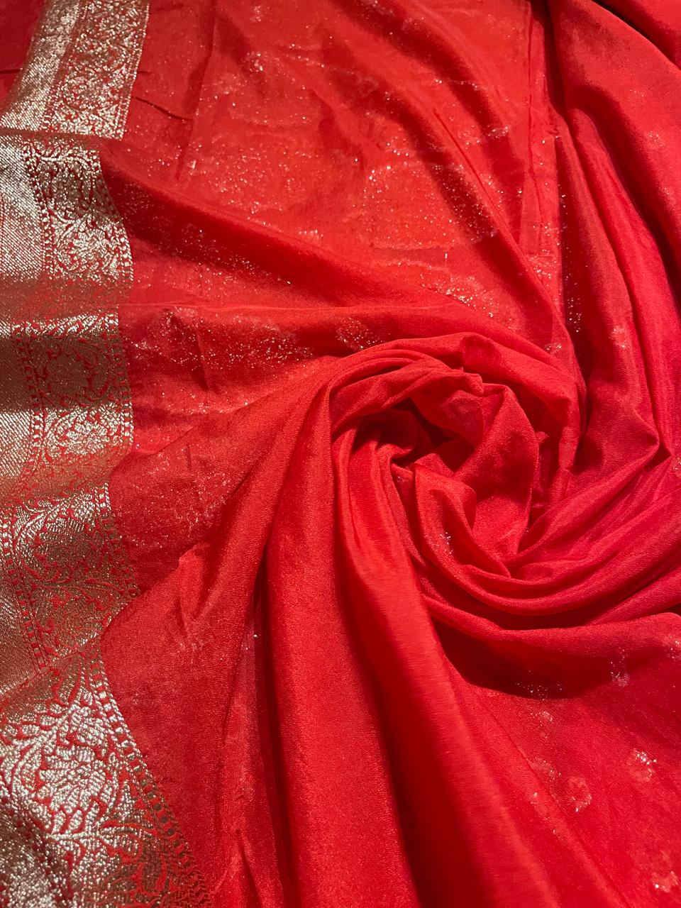 KEERTHI-RED SAREE