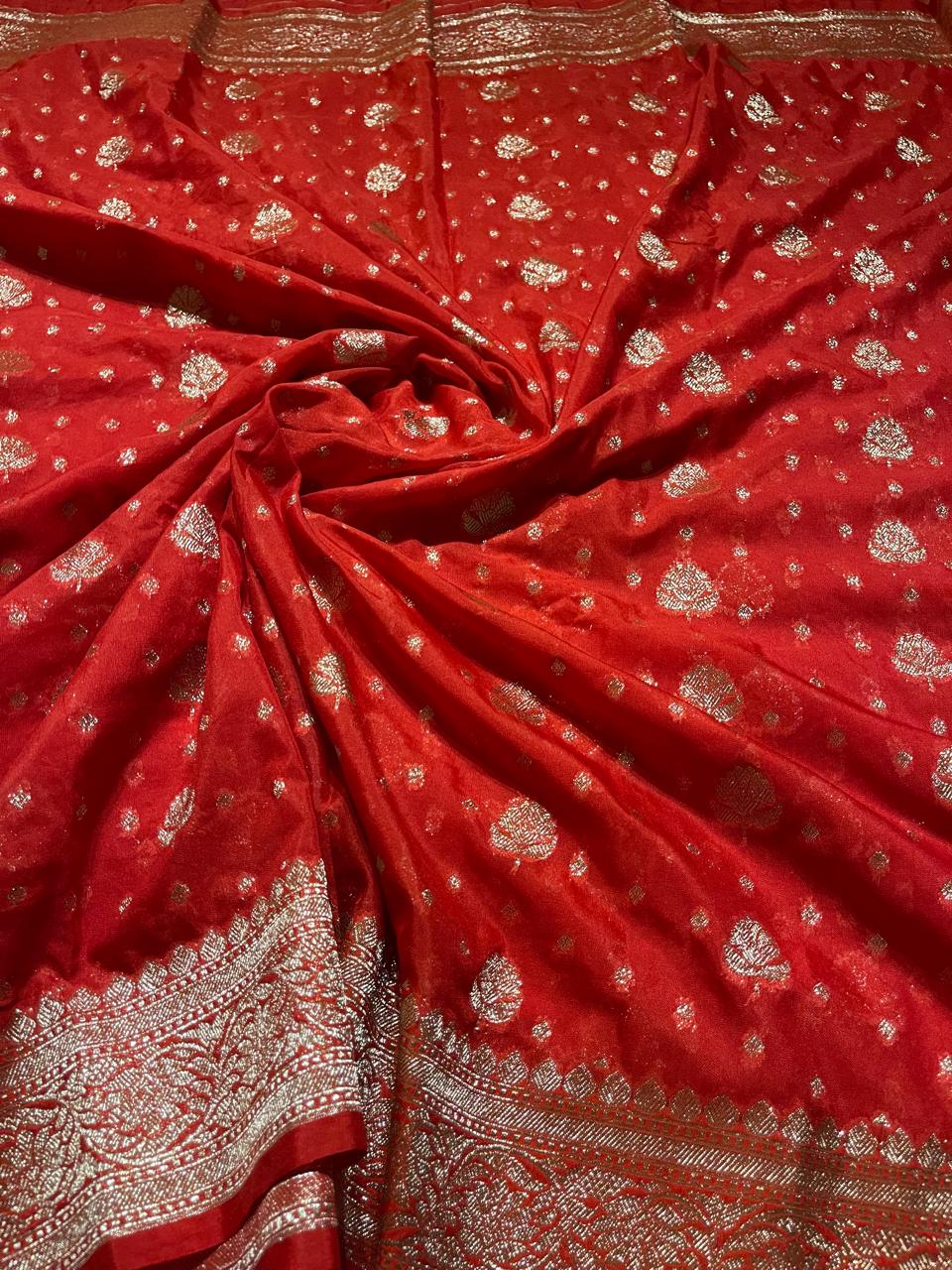 KEERTHI-RED SAREE