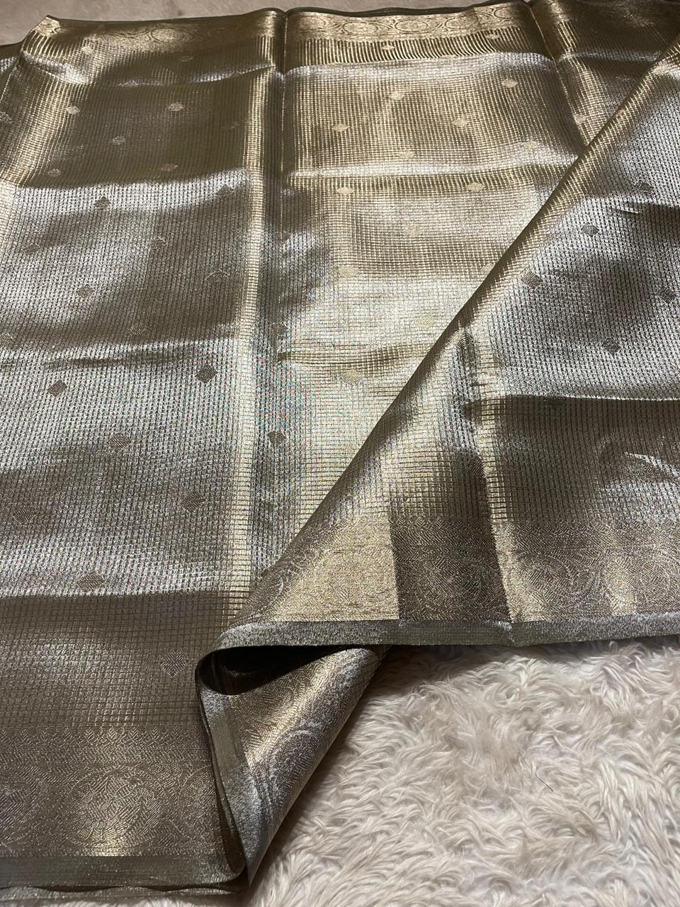HEERA-GRAY SAREE