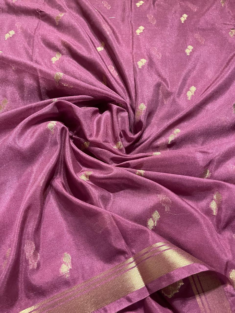 DHISHA-PEACH BLOSSOM SAREE