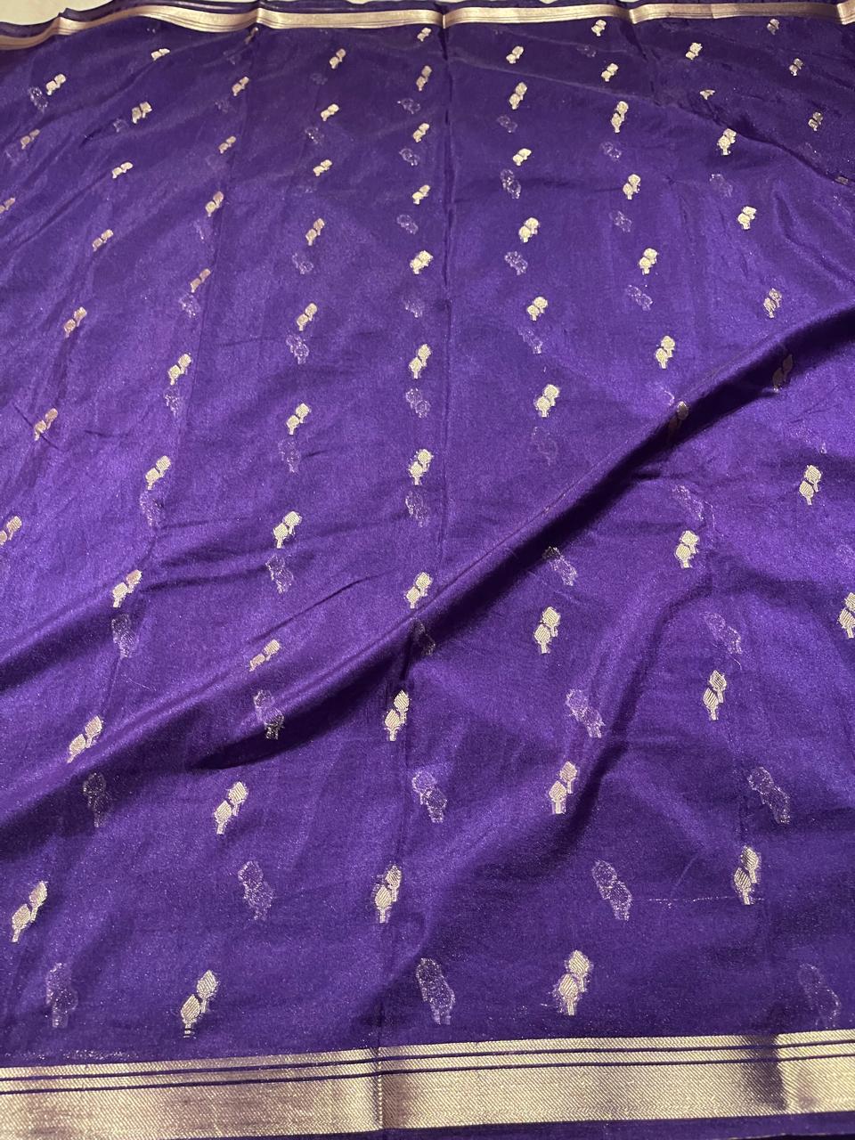 DHISHA-PURPLE SAREE