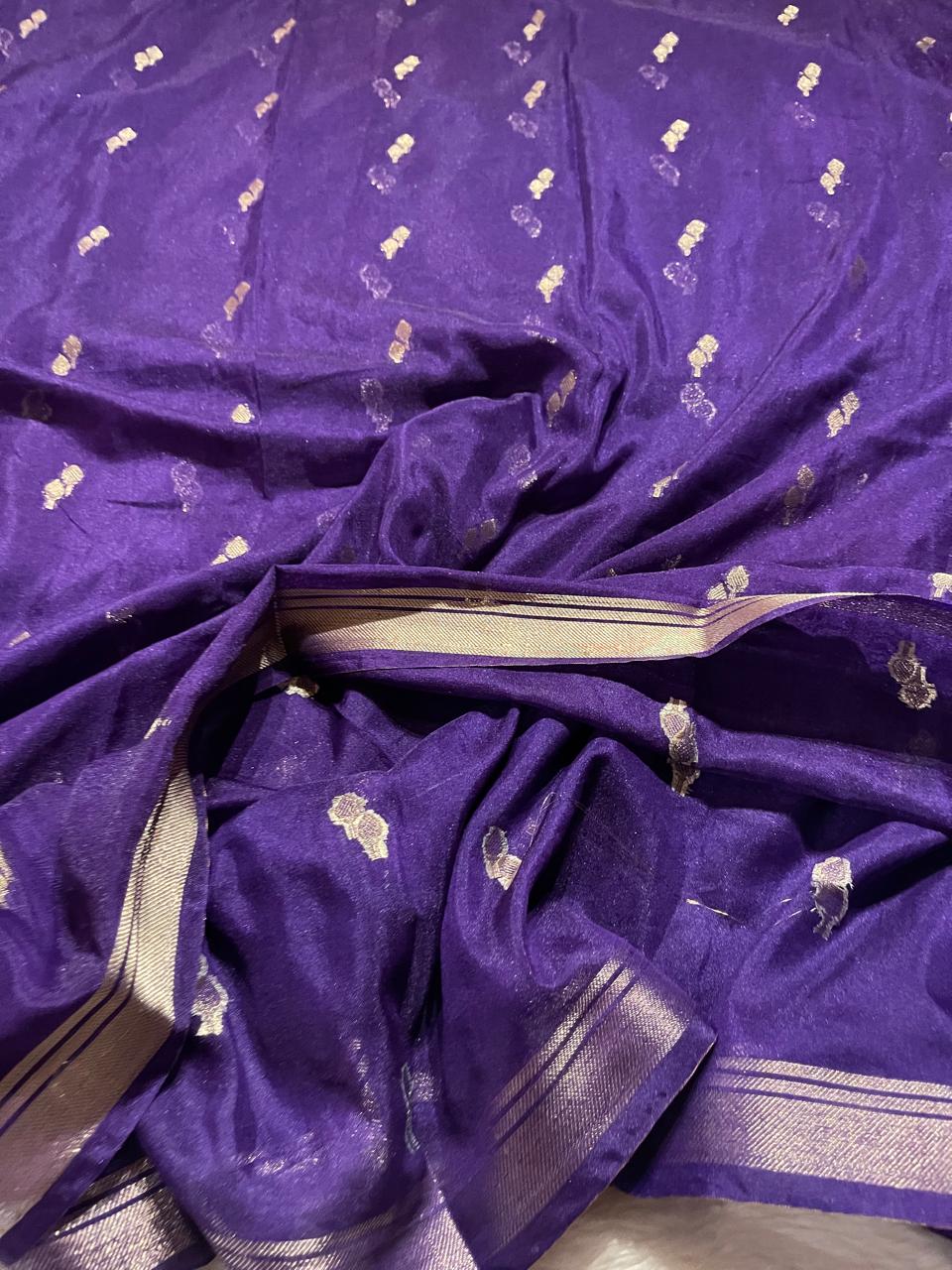 DHISHA-PURPLE SAREE