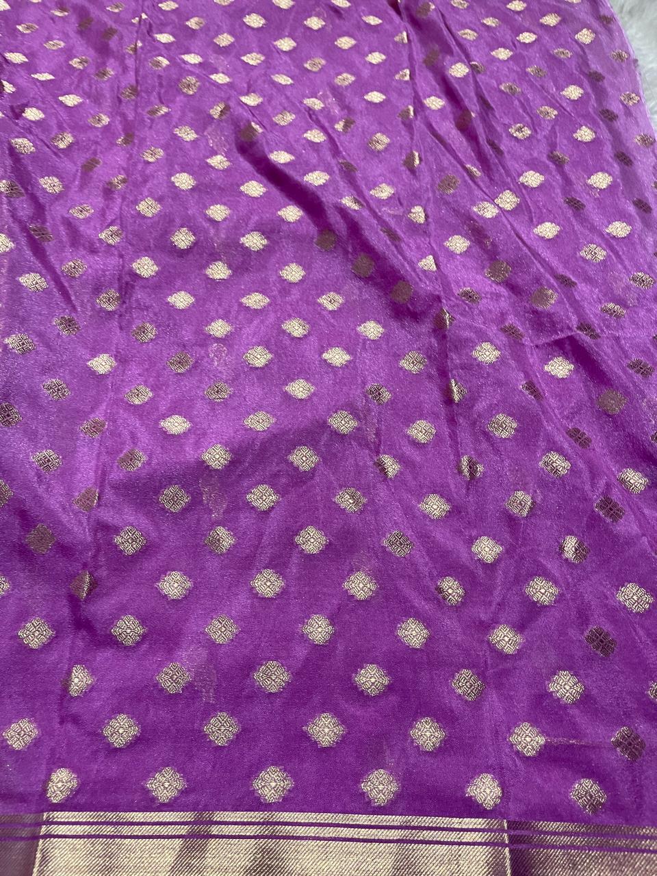 DHISHA- LAVENDER SAREE