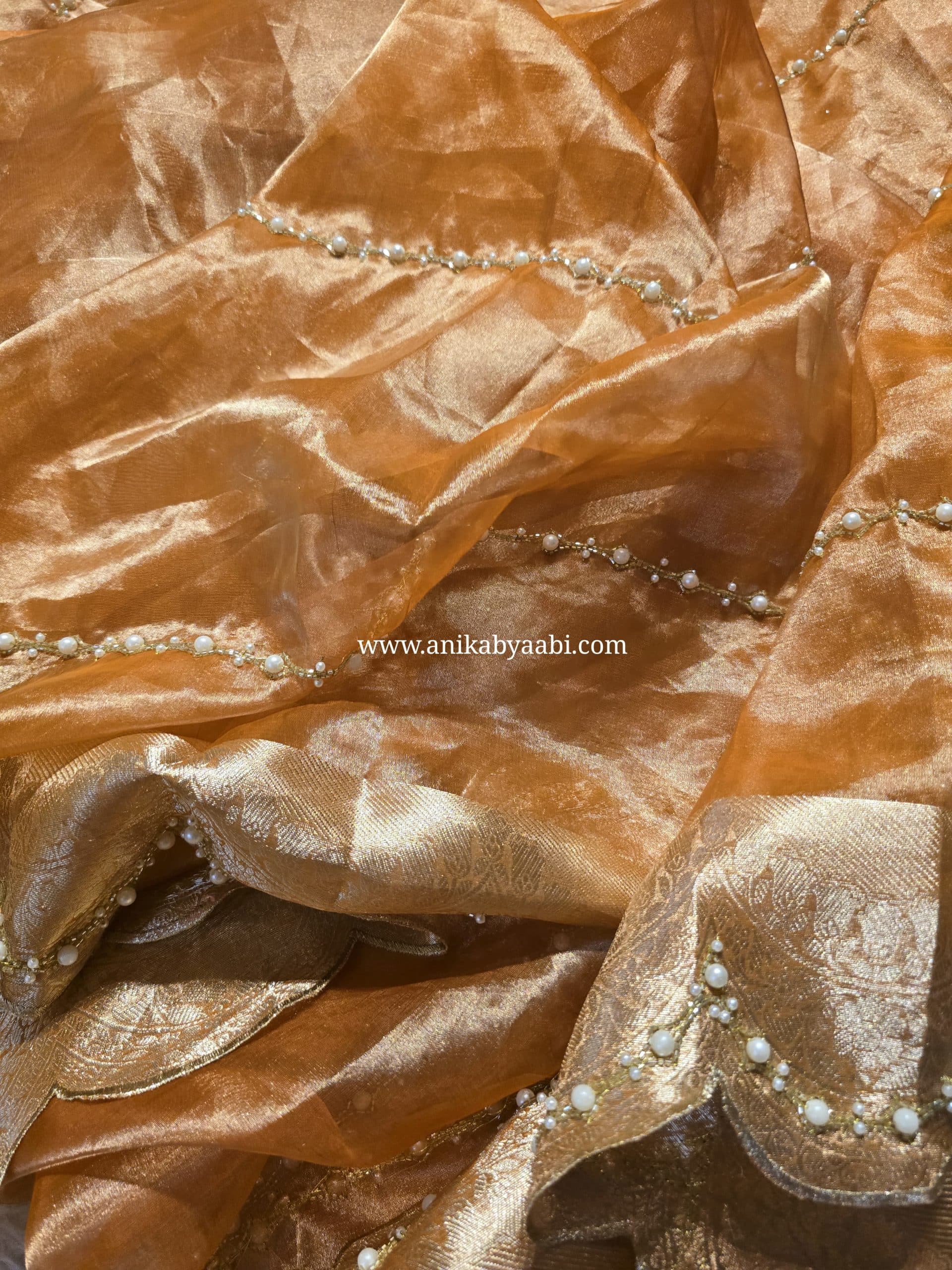 KALKI-BRIDAL EDIT SUNSET ORANGE SAREE