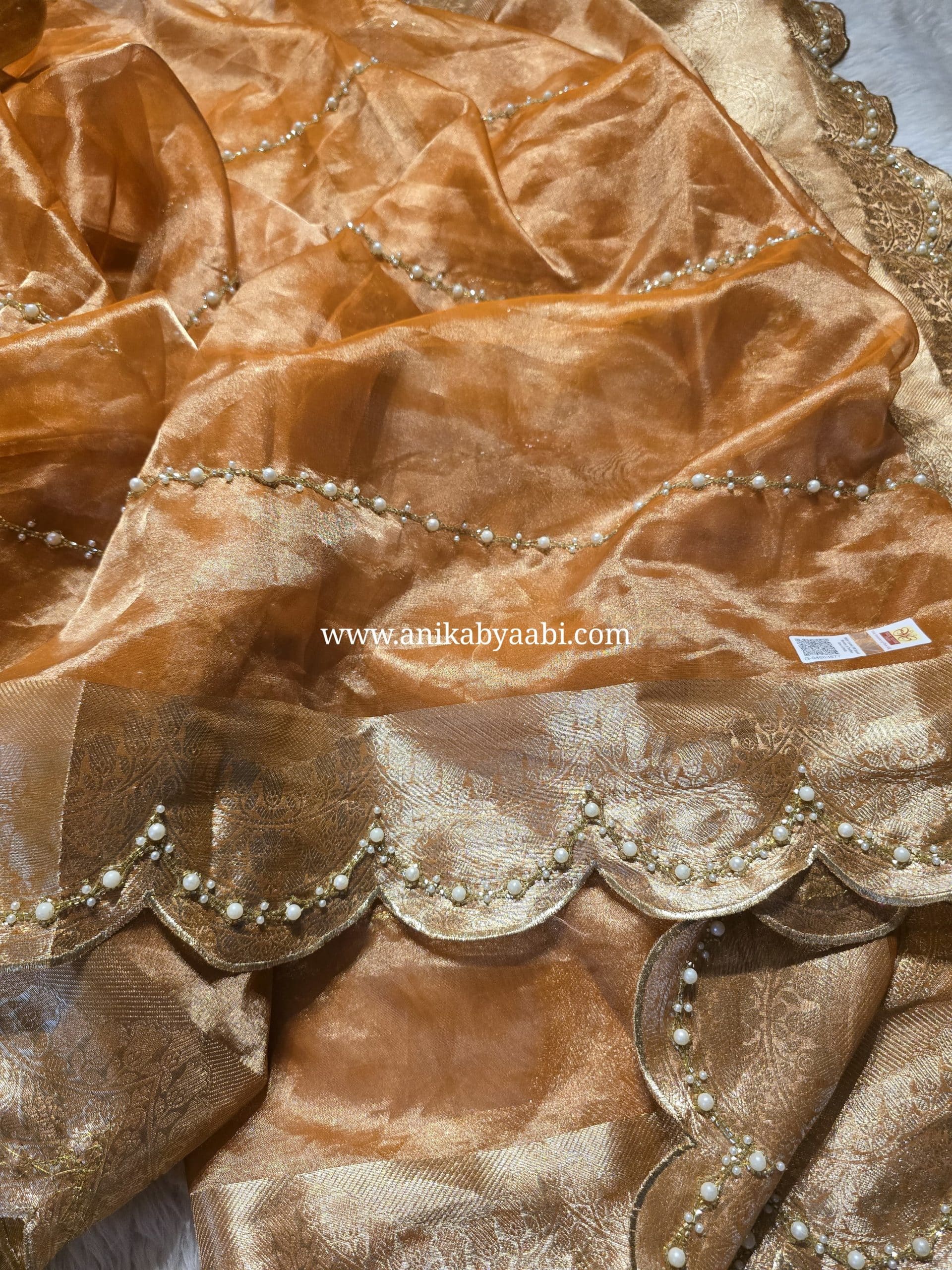 KALKI-BRIDAL EDIT SUNSET ORANGE SAREE