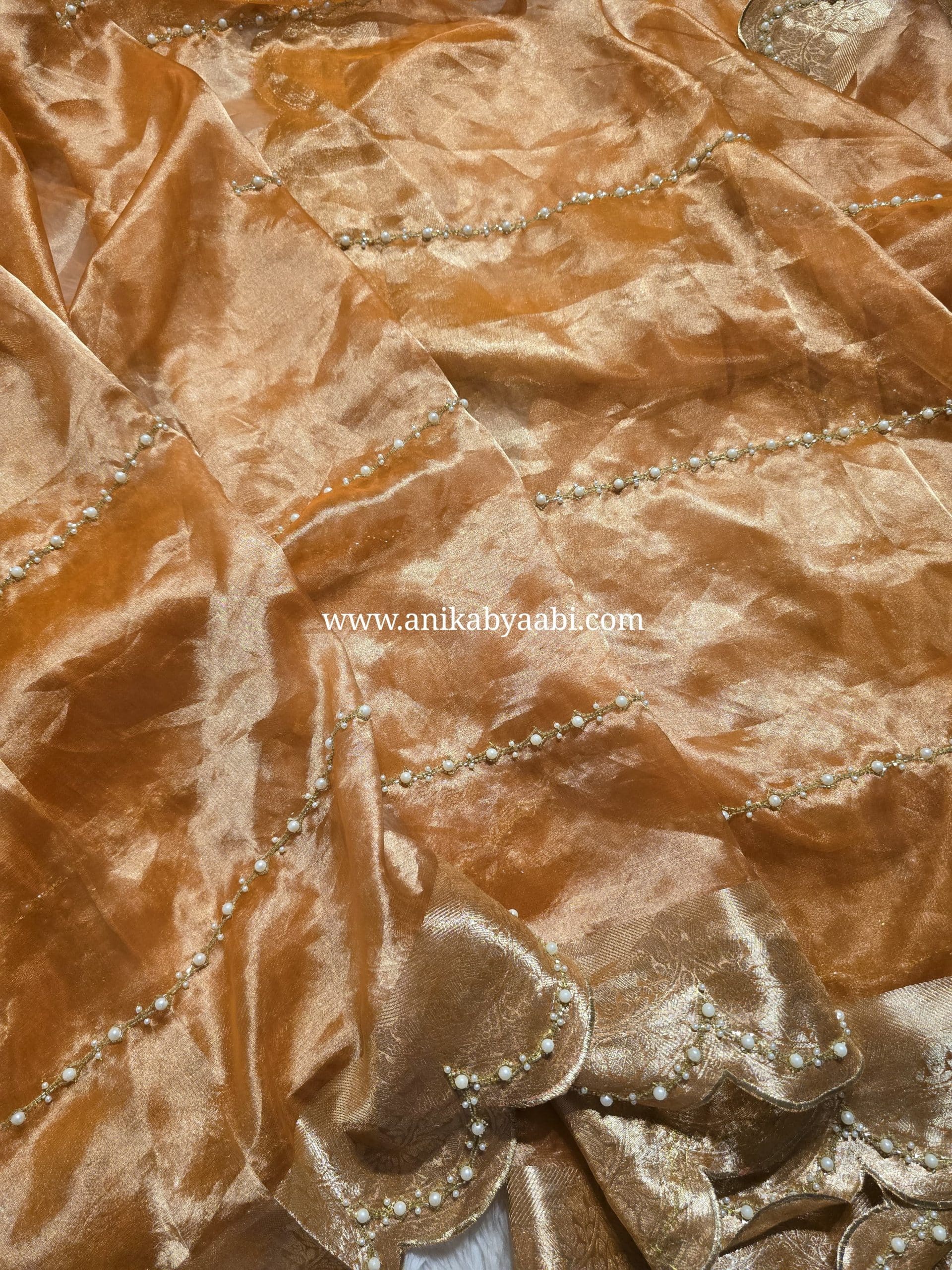 KALKI-BRIDAL EDIT SUNSET ORANGE SAREE