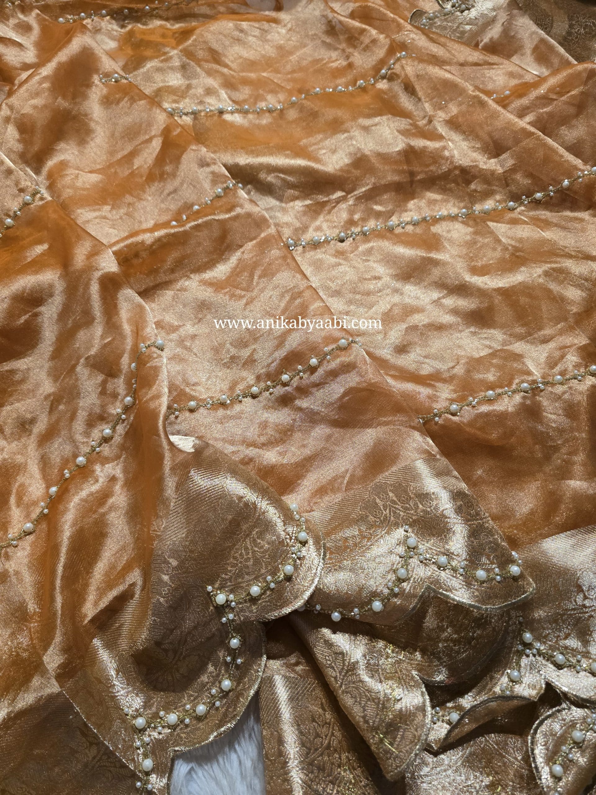 KALKI-BRIDAL EDIT SUNSET ORANGE SAREE