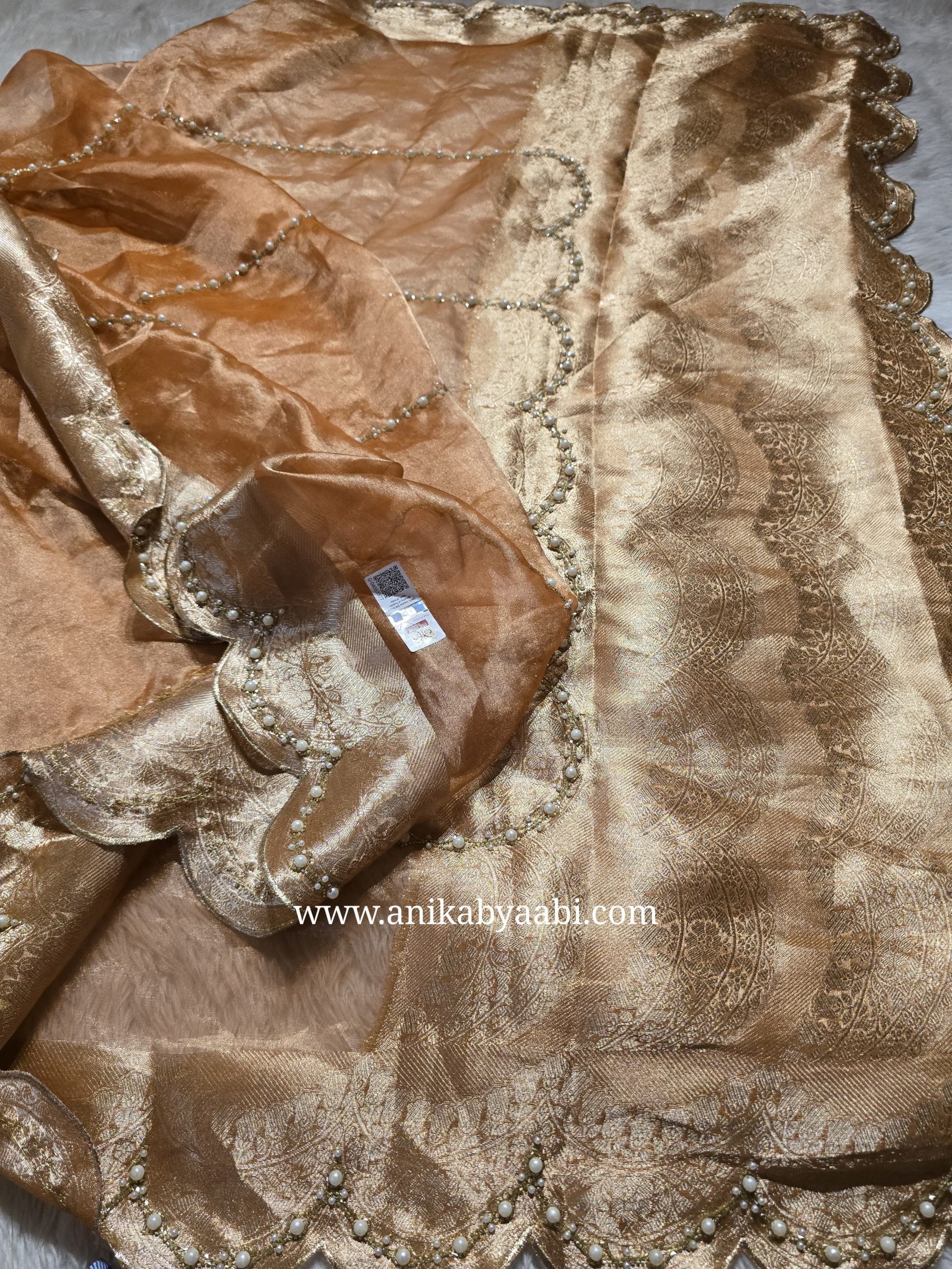 KALKI-BRIDAL EDIT SUNSET ORANGE SAREE