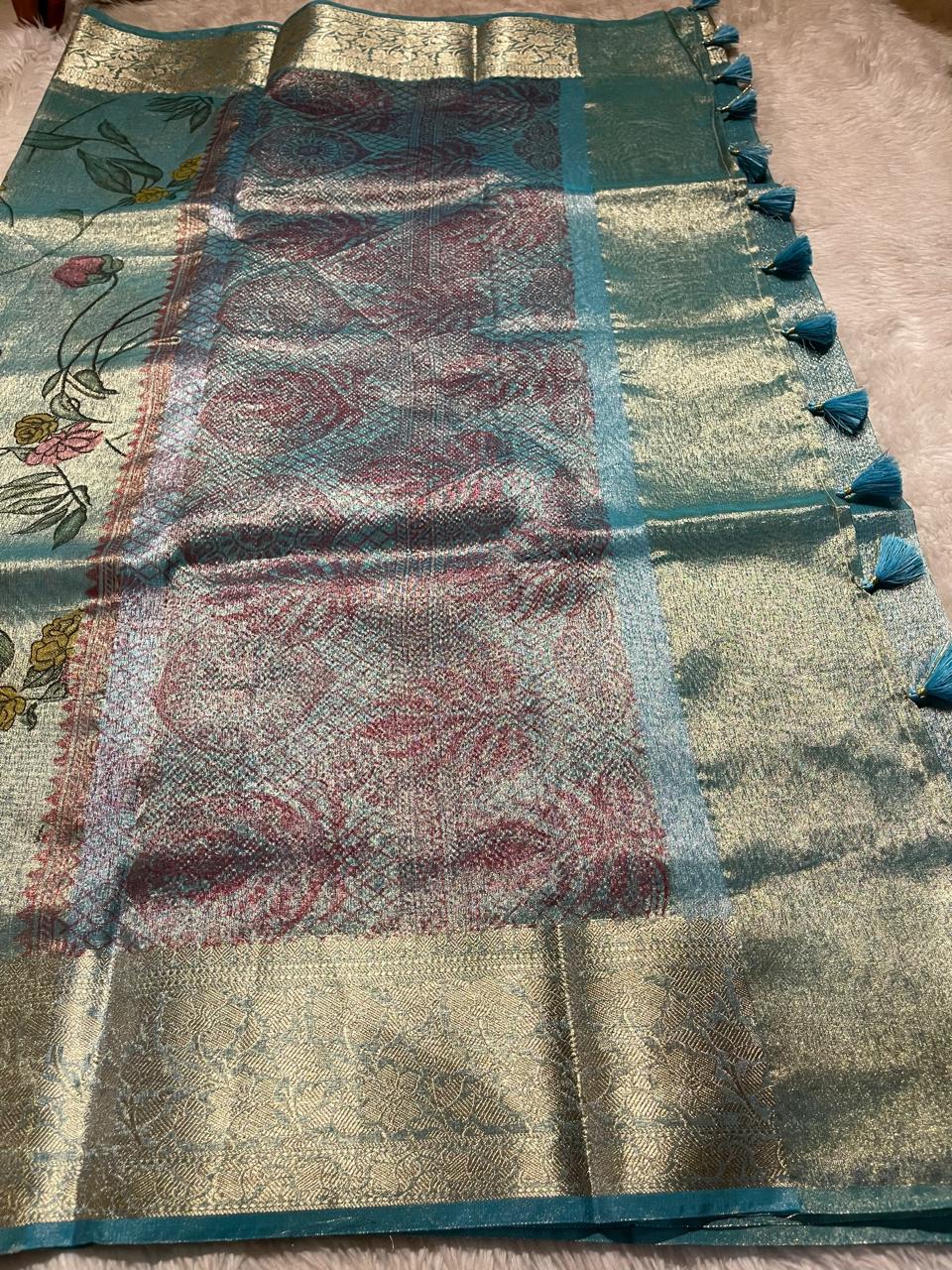 FLORAL DELIGHT SAREE-FD02