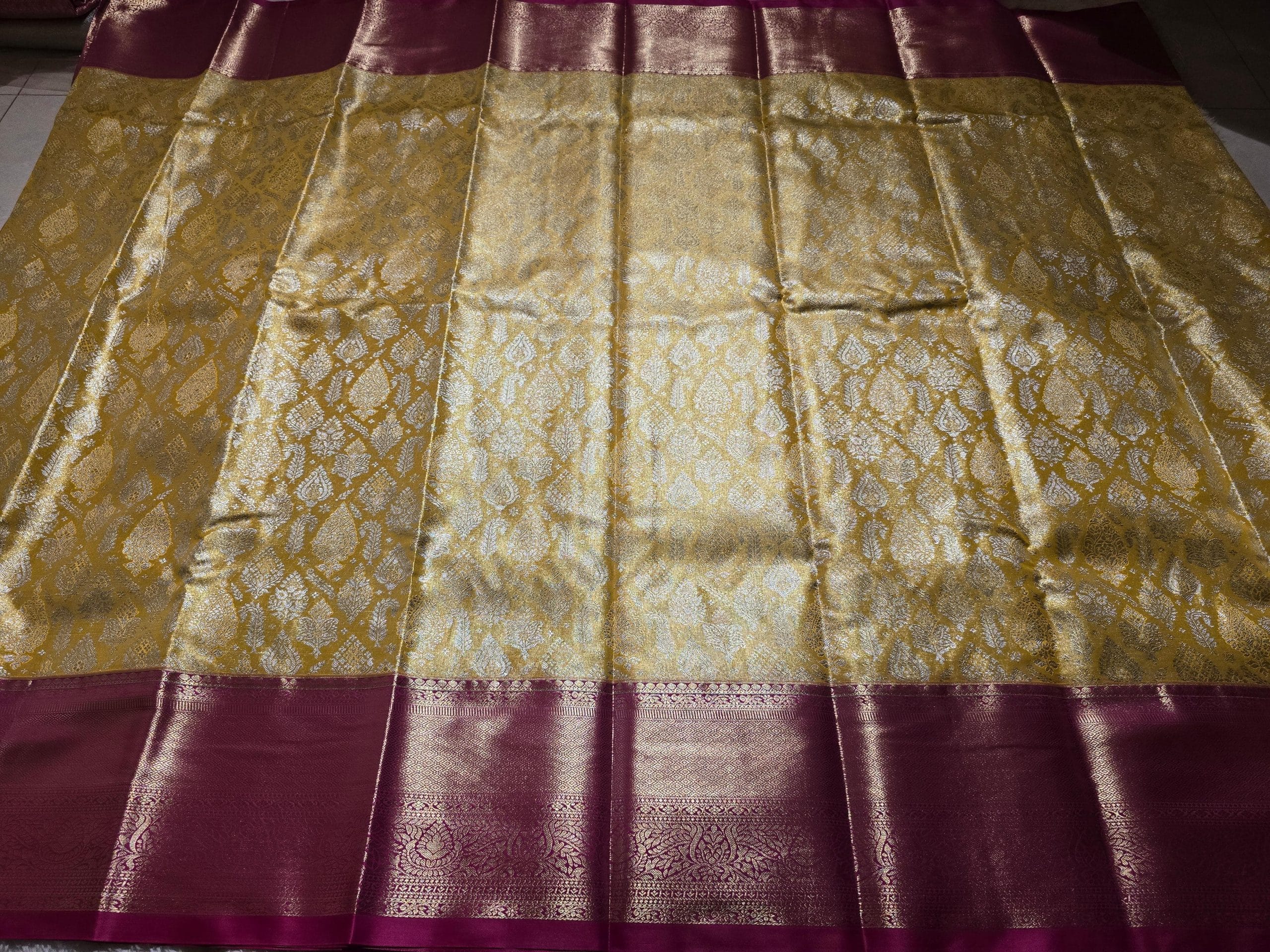 SWAYAMVARAM-BRIDAL YELLOW WITH PINK SAREE