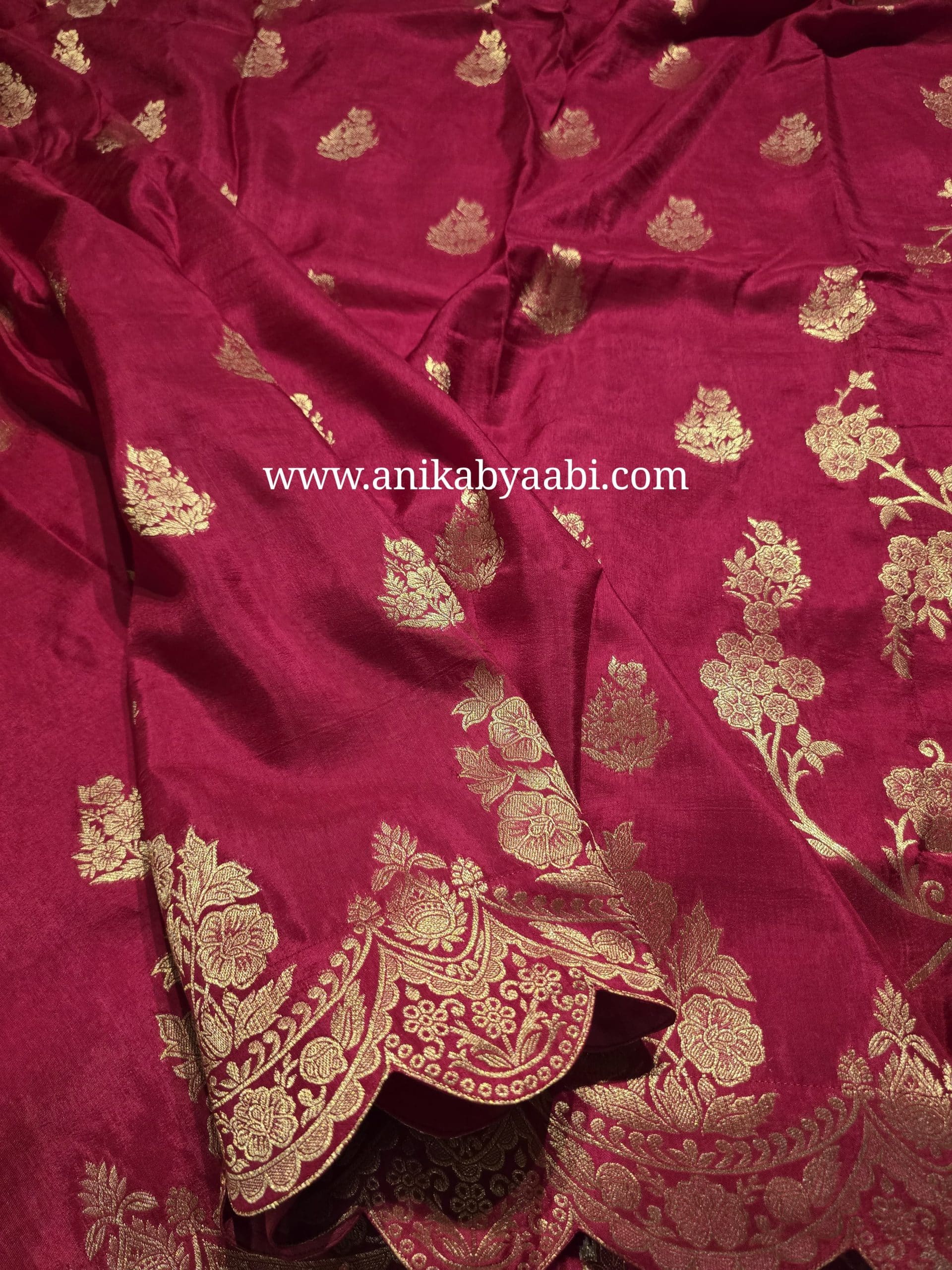 ANIKA LUXE-RANIPINK BRIDAL EDIT SAREE