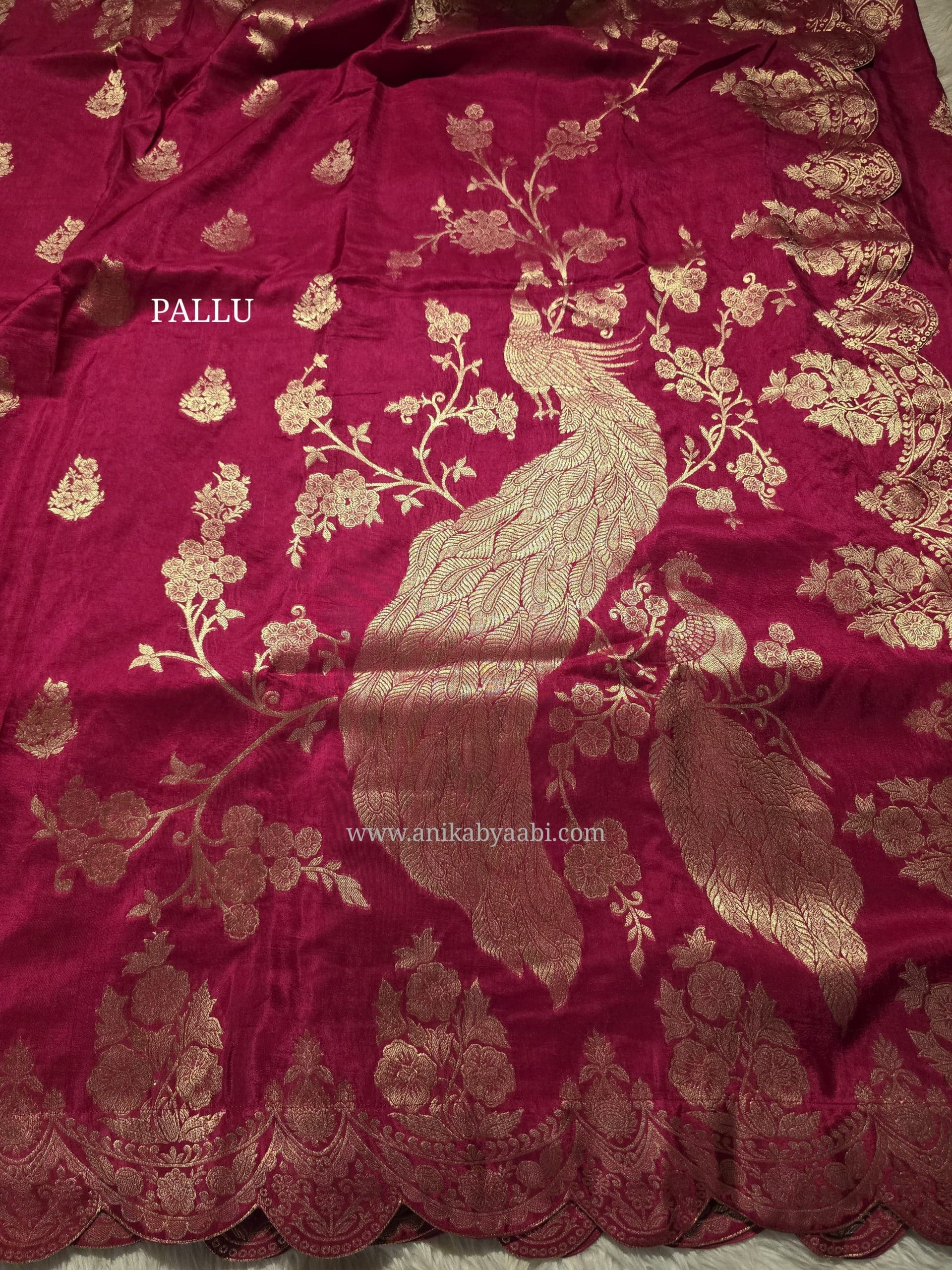 ANIKA LUXE-RANIPINK BRIDAL EDIT SAREE
