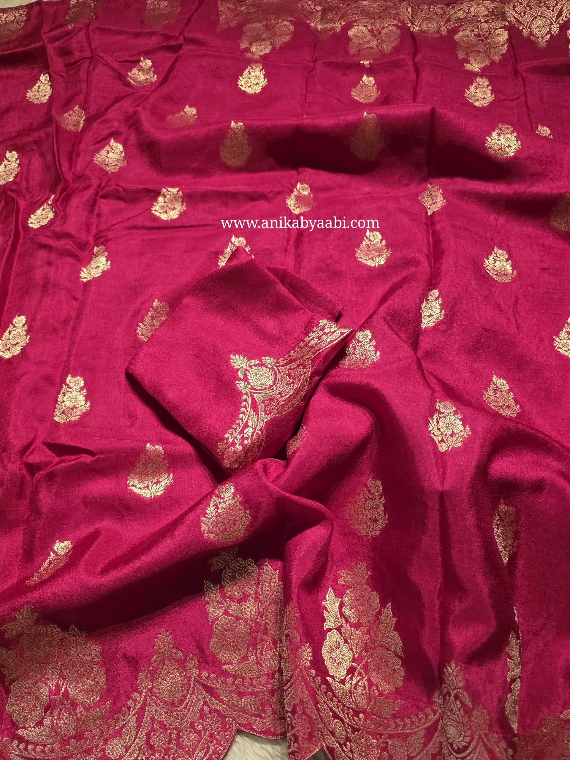 ANIKA LUXE-RANIPINK BRIDAL EDIT SAREE