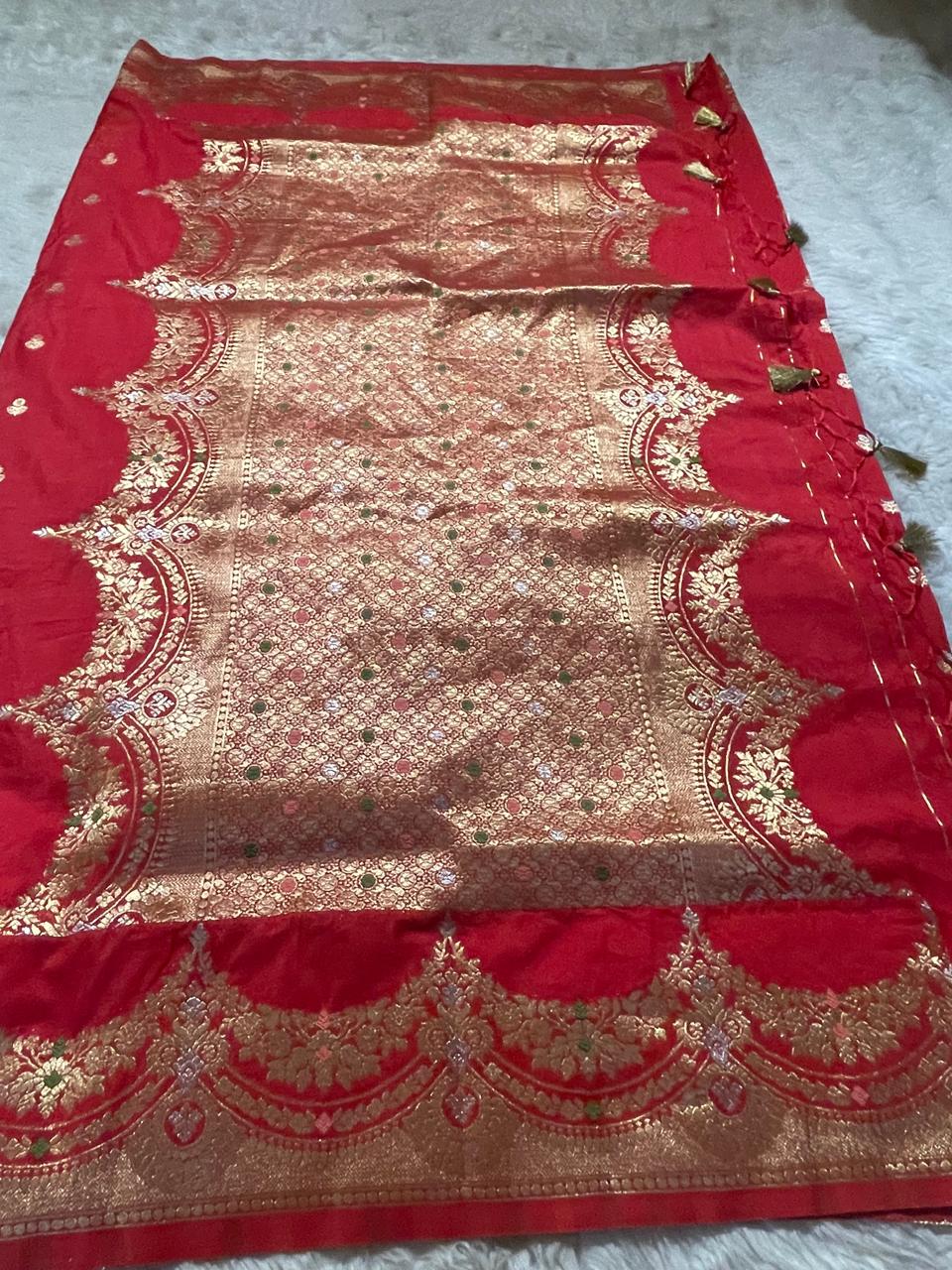 DIYA-RED SAREE