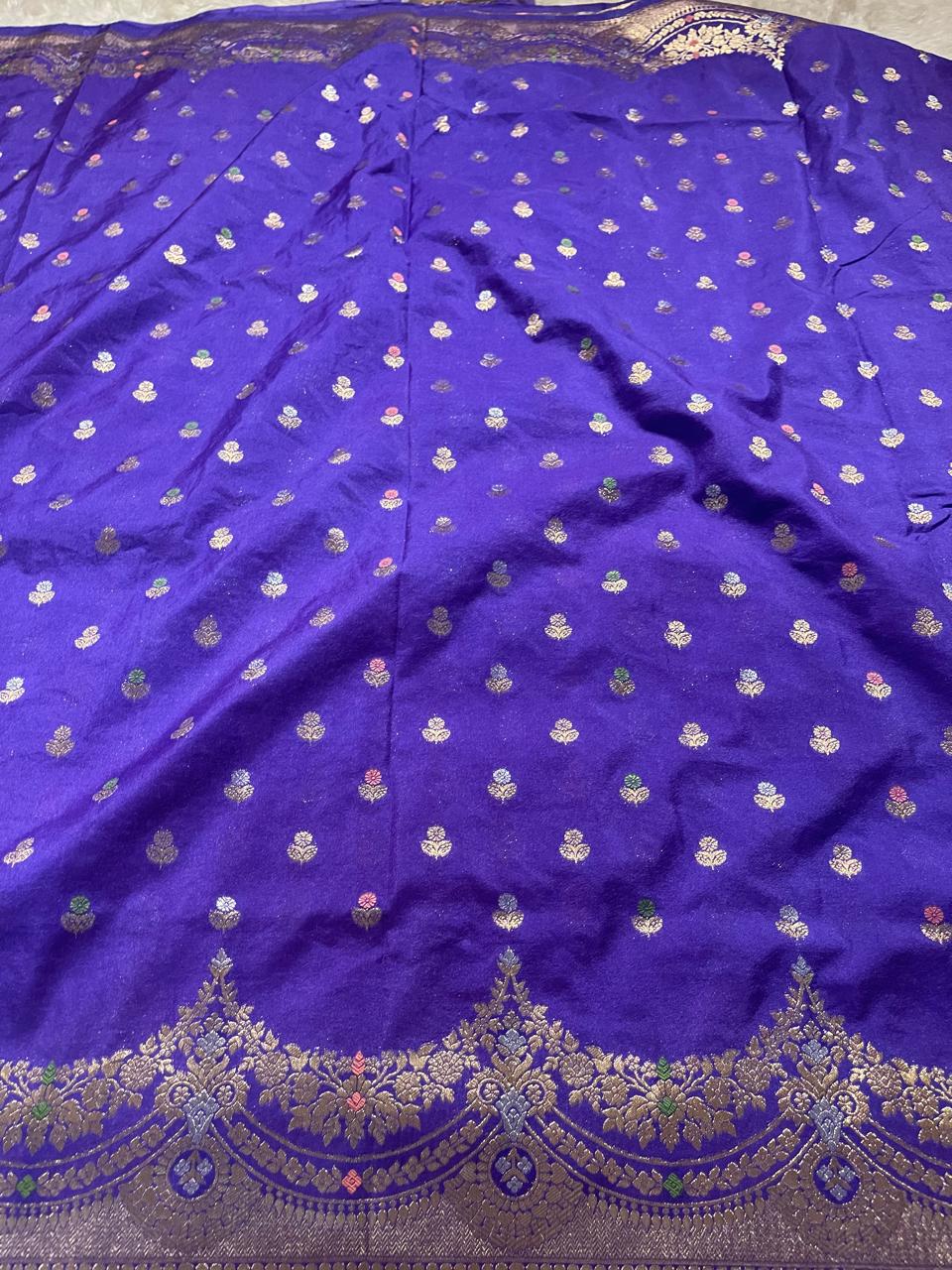 DIYA-ROYAL BLUE SAREE