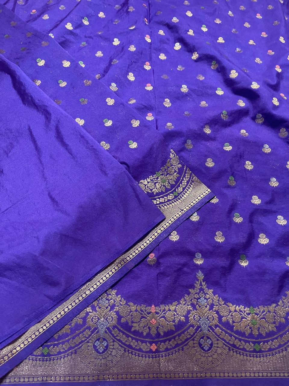 DIYA-ROYAL BLUE SAREE