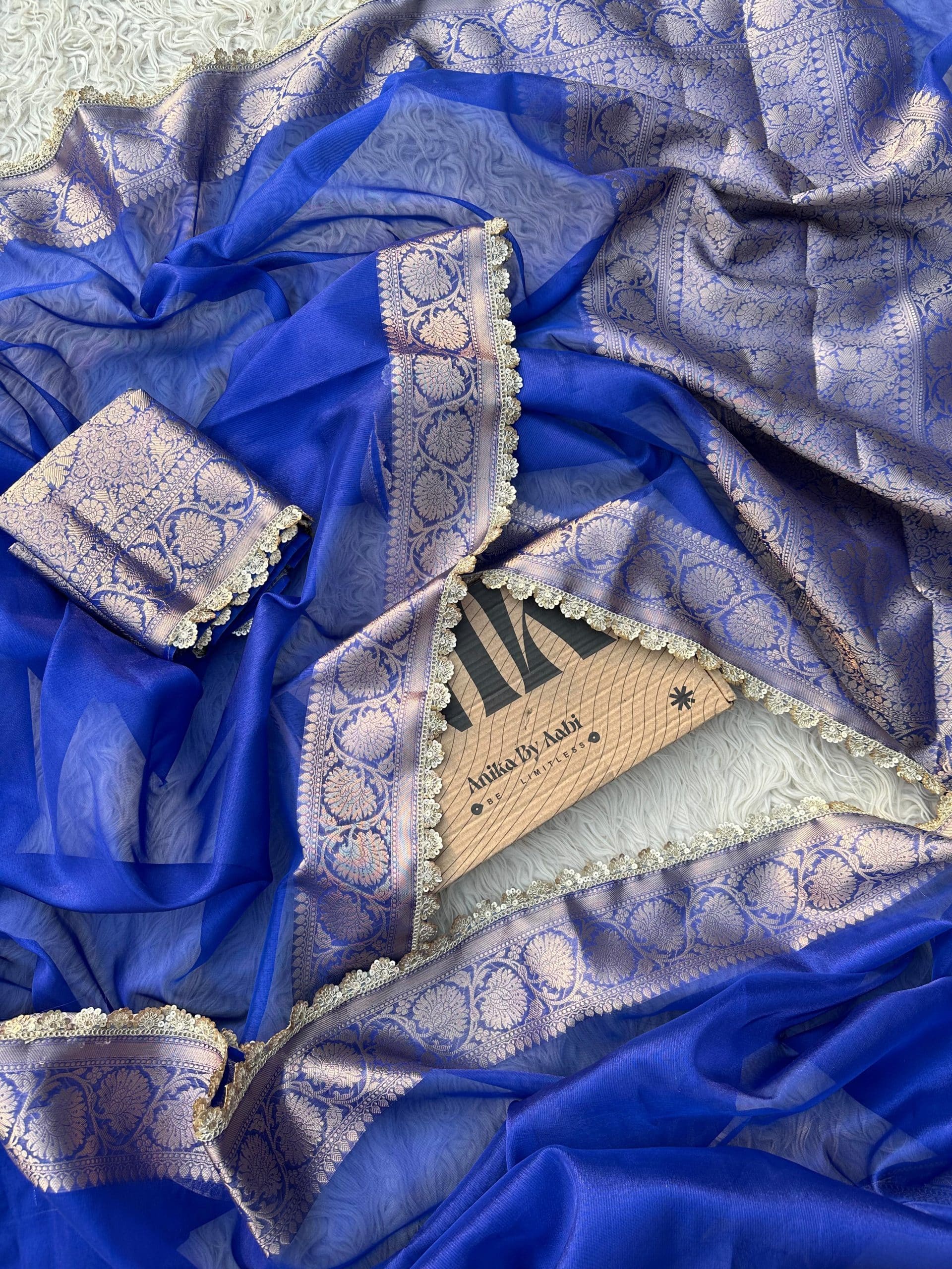 Anika's  Tissue - Royal Blue