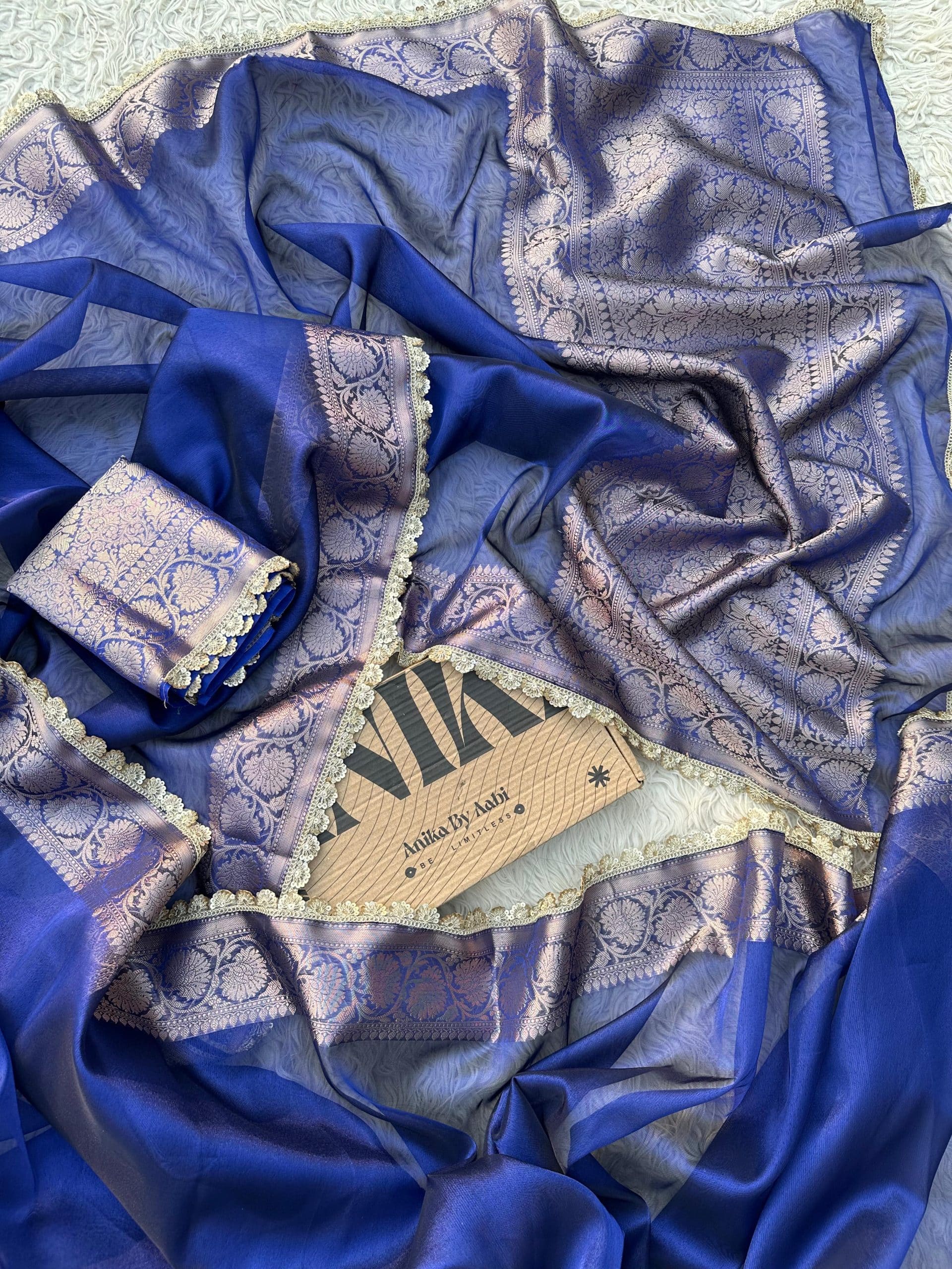 Anika's  Tissue - Royal Blue