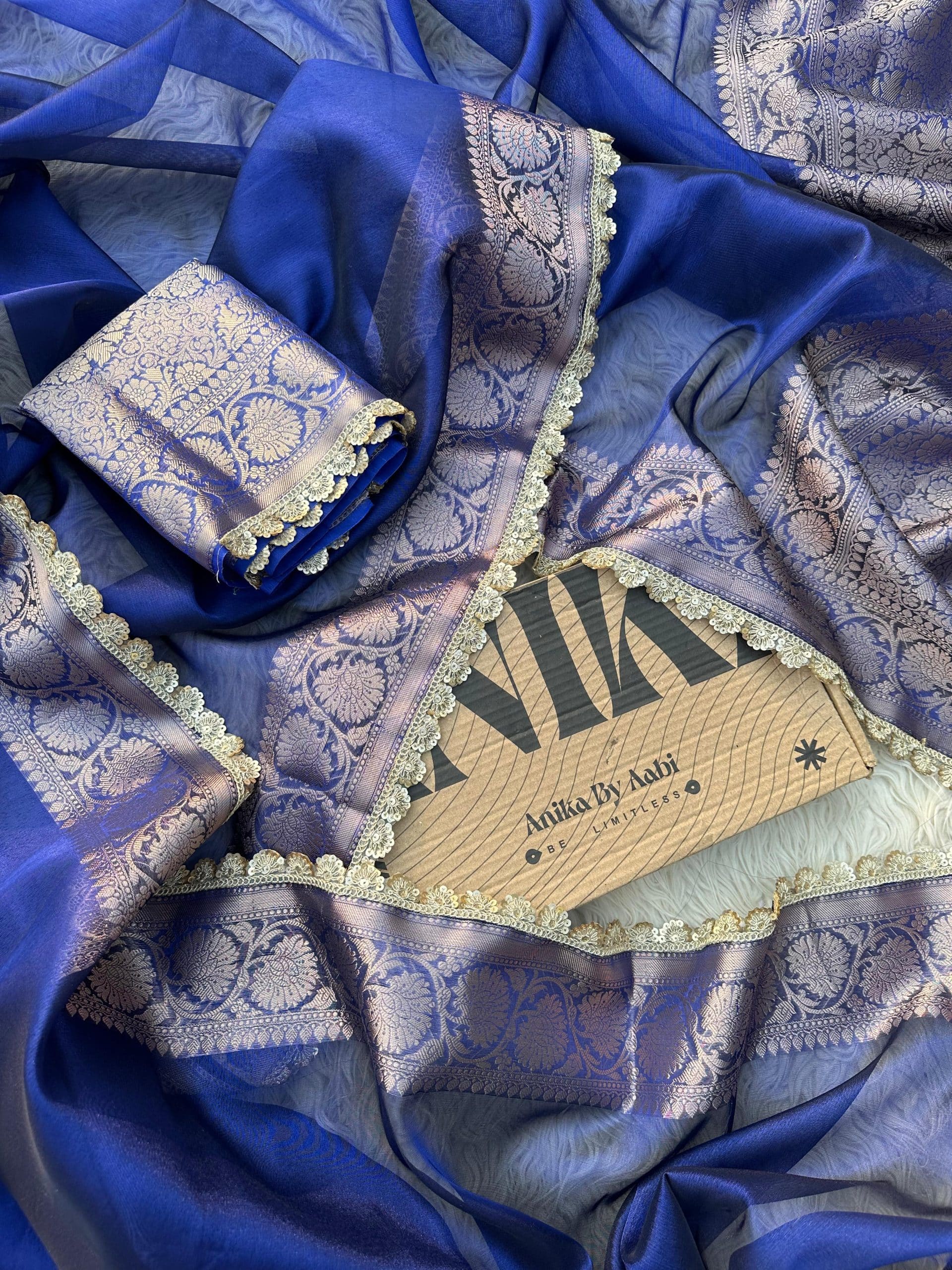 Anika's  Tissue - Royal Blue