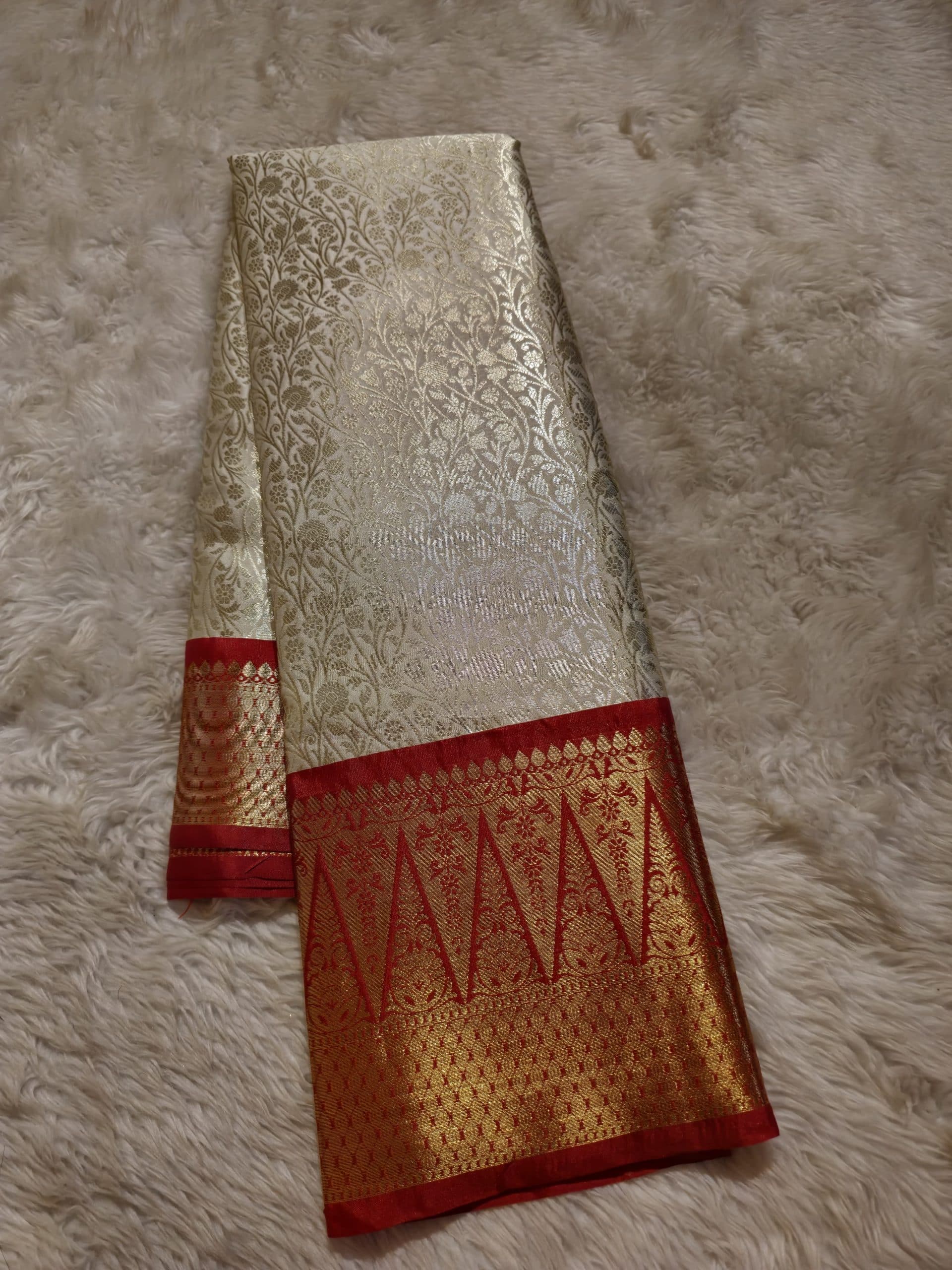 ANIKA'S SEMI KANCHI SILK SAREE  -AS01
