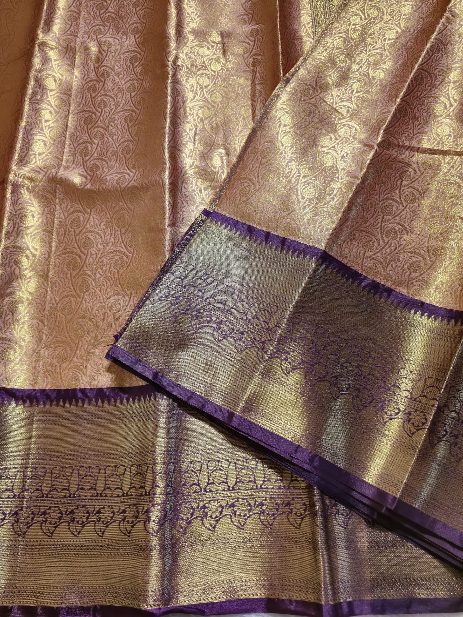 ANIKA'S SEMI KANCHI SILK SAREE-AS02
