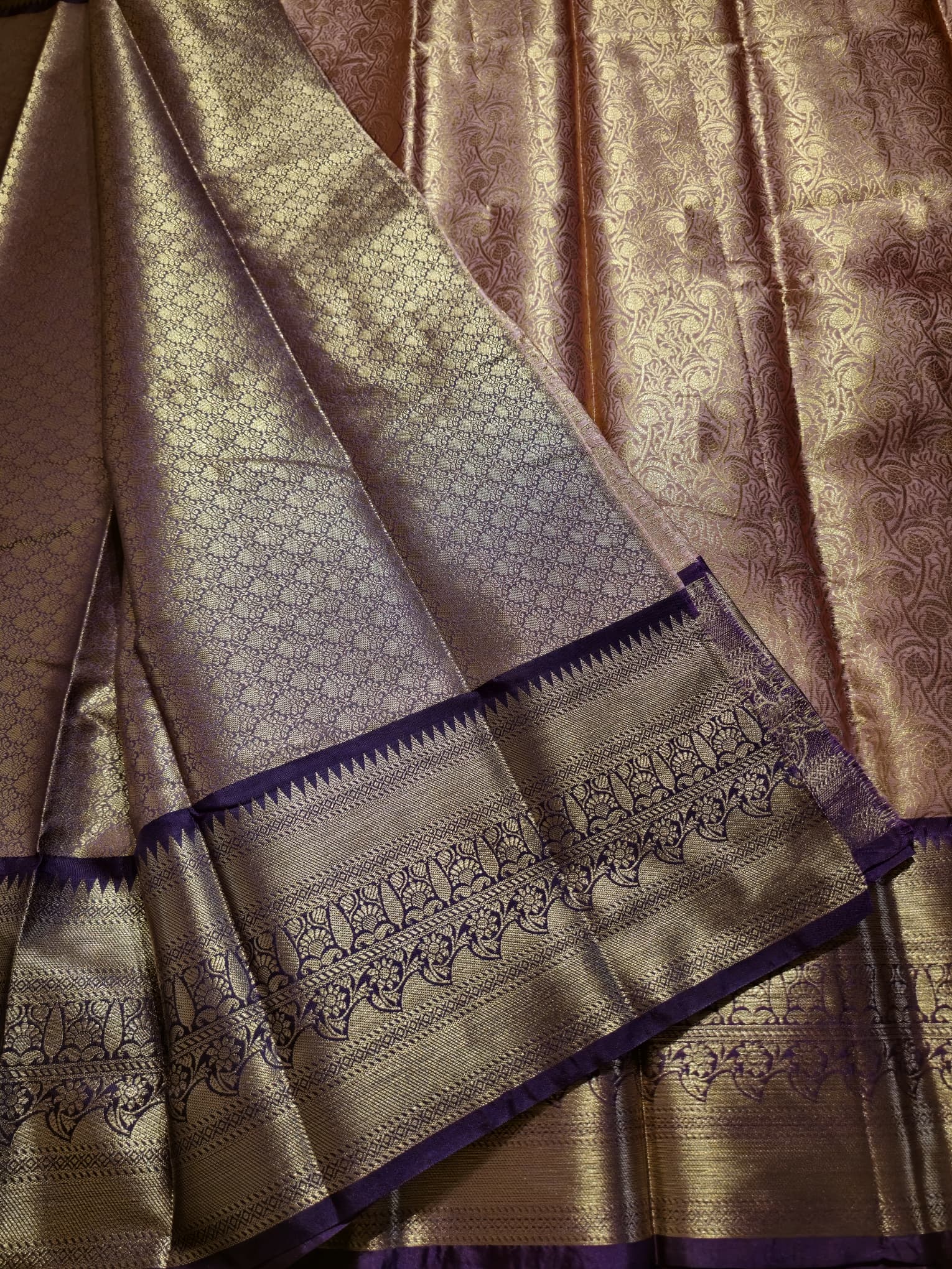 ANIKA'S SEMI KANCHI SILK SAREE-AS02