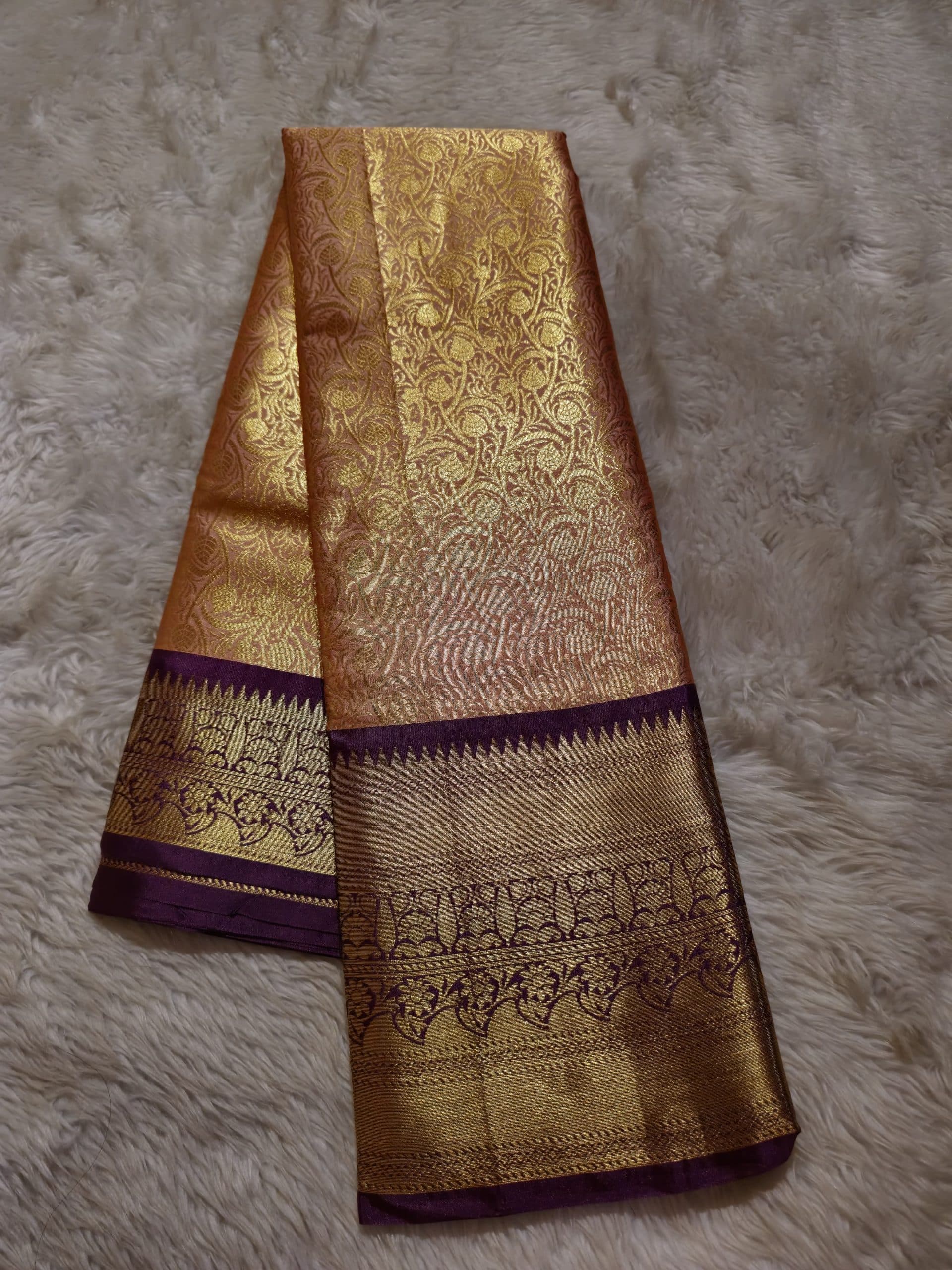 ANIKA'S SEMI KANCHI SILK SAREE-AS02