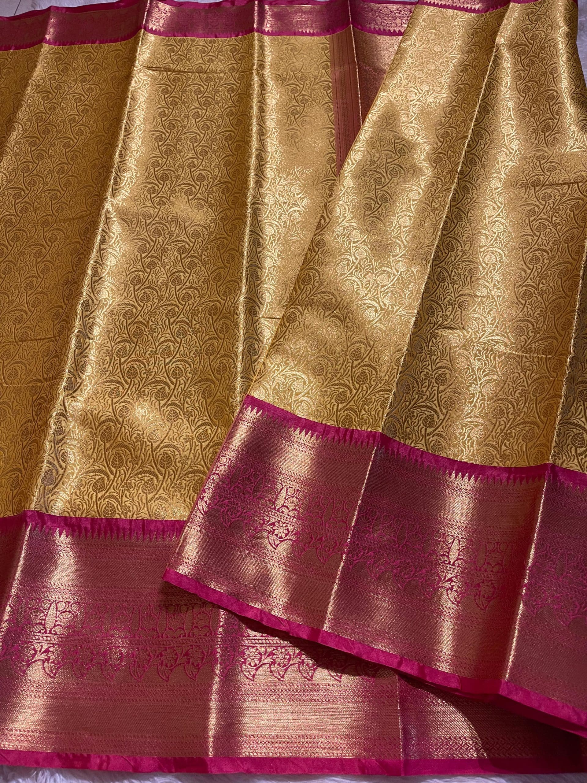 ANIKA'S KANCHI SEMI SILK SAREE-AS28