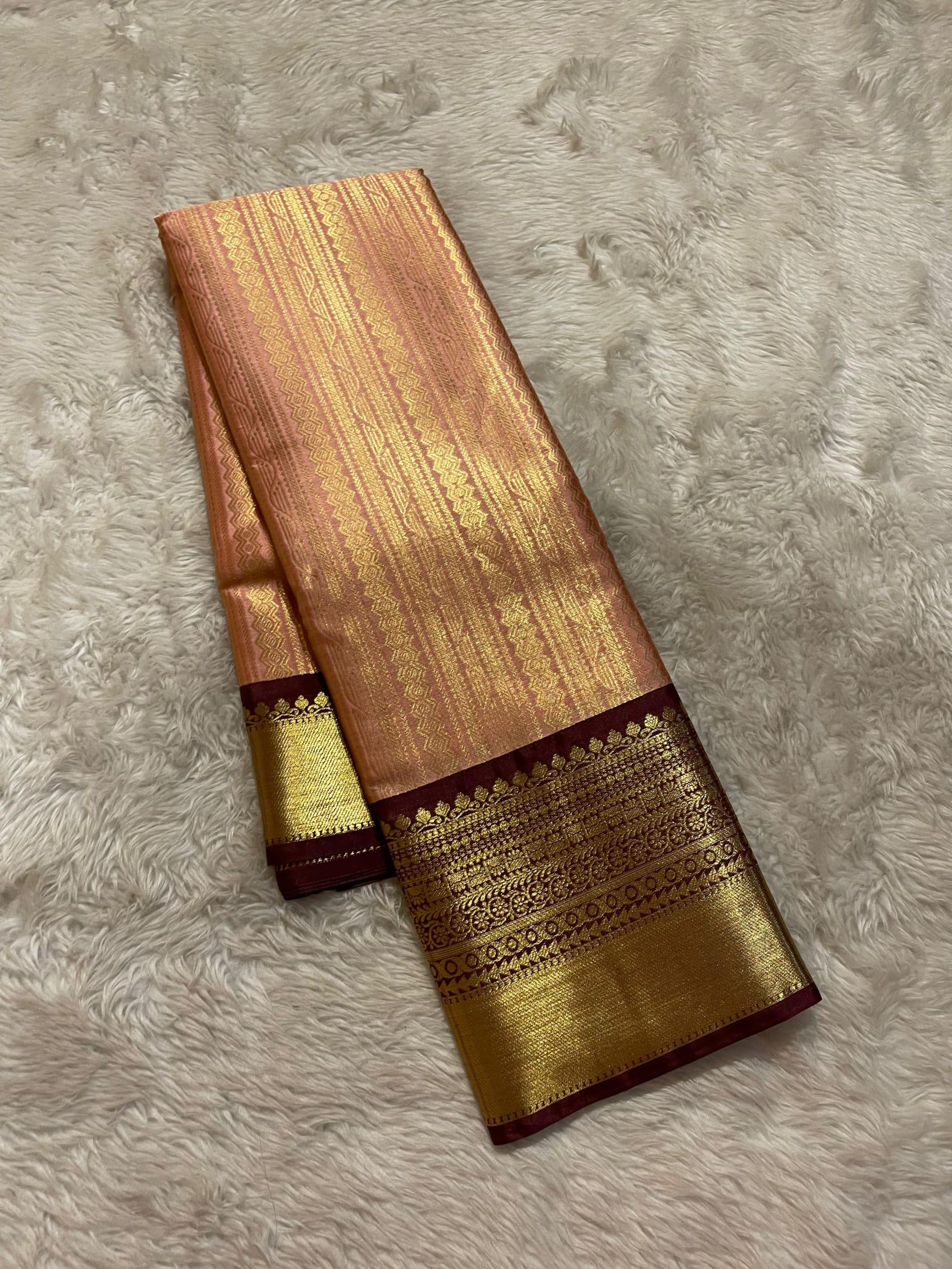 ANIKA'S KANCHI SEMI SILK SAREE-AS08