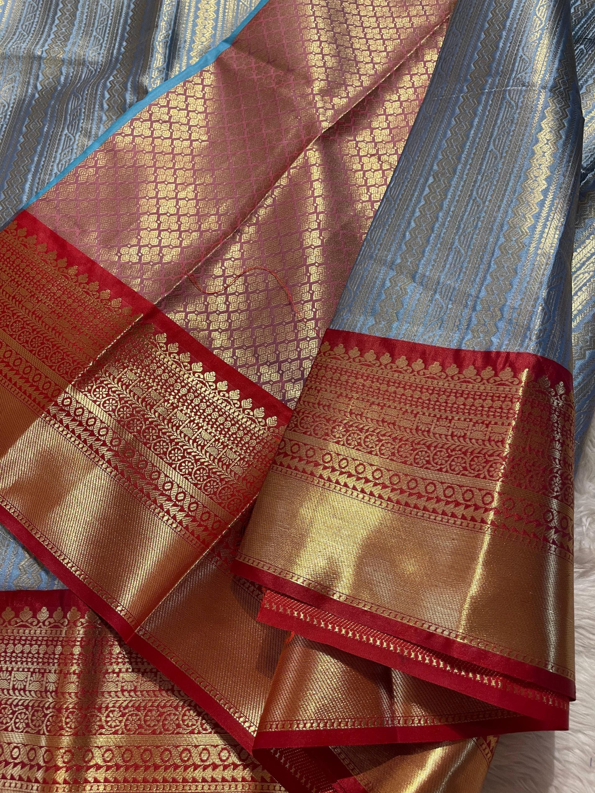 ANIKA'S KANCHI SEMI SILK SAREE-AS13