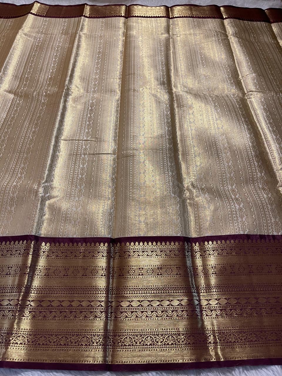 ANIKA'S KANCHI SEMI SILK SAREE-AS26
