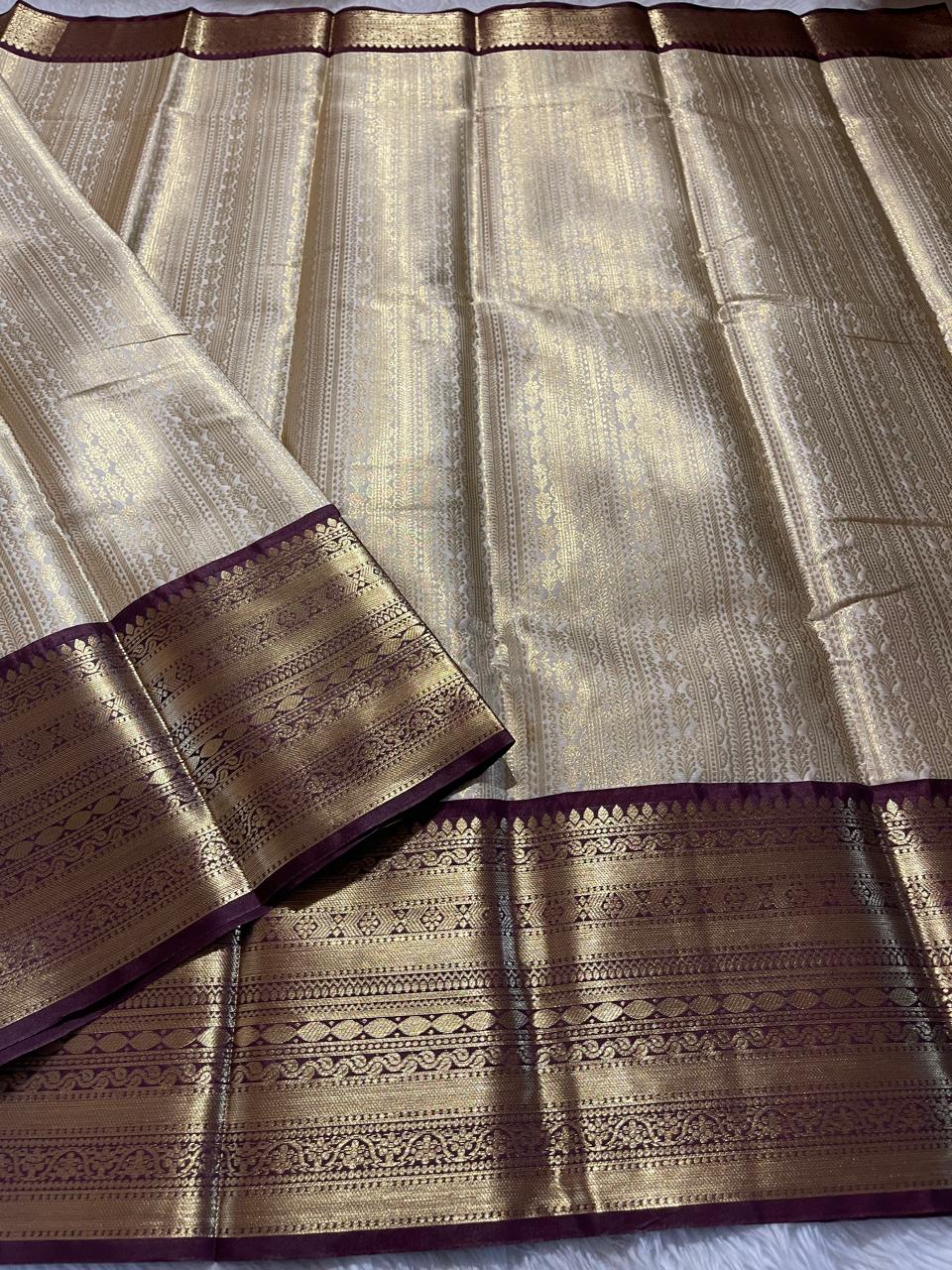 ANIKA'S KANCHI SEMI SILK SAREE-AS26