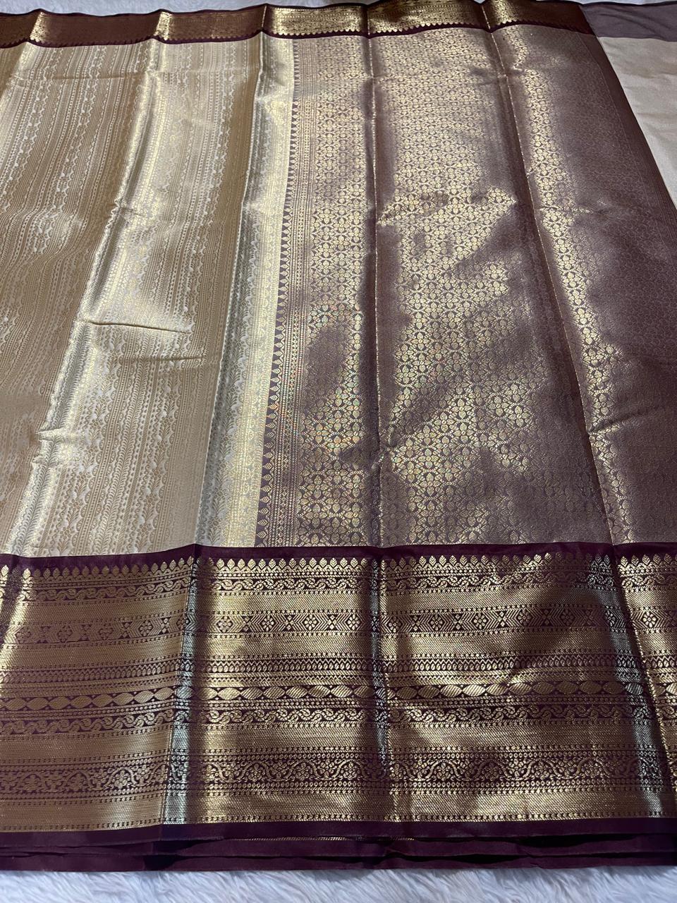 ANIKA'S KANCHI SEMI SILK SAREE-AS26