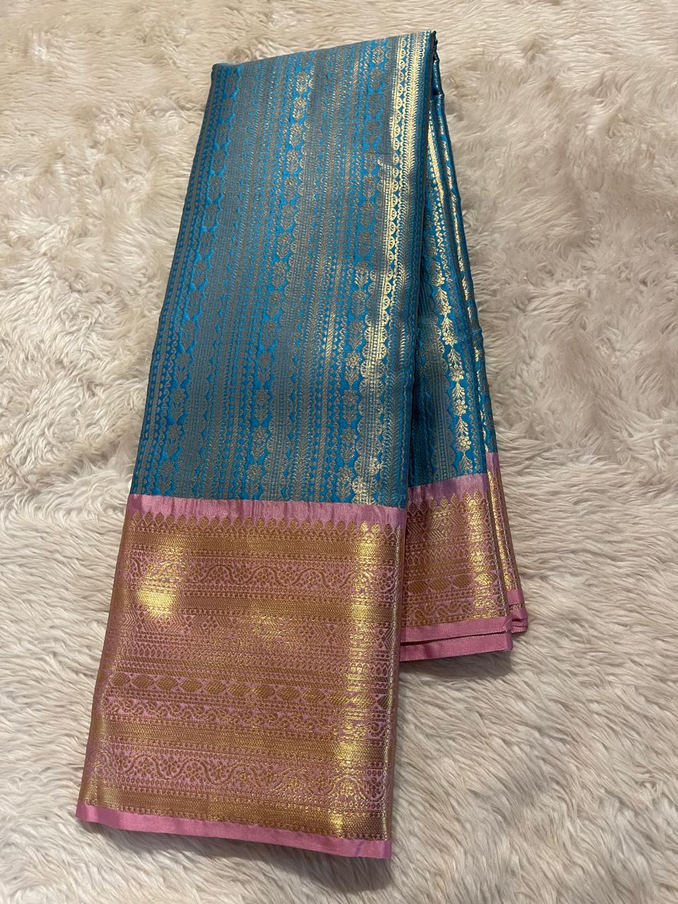 ANIKA'S KANCHI SEMI SILK SAREE-AS24