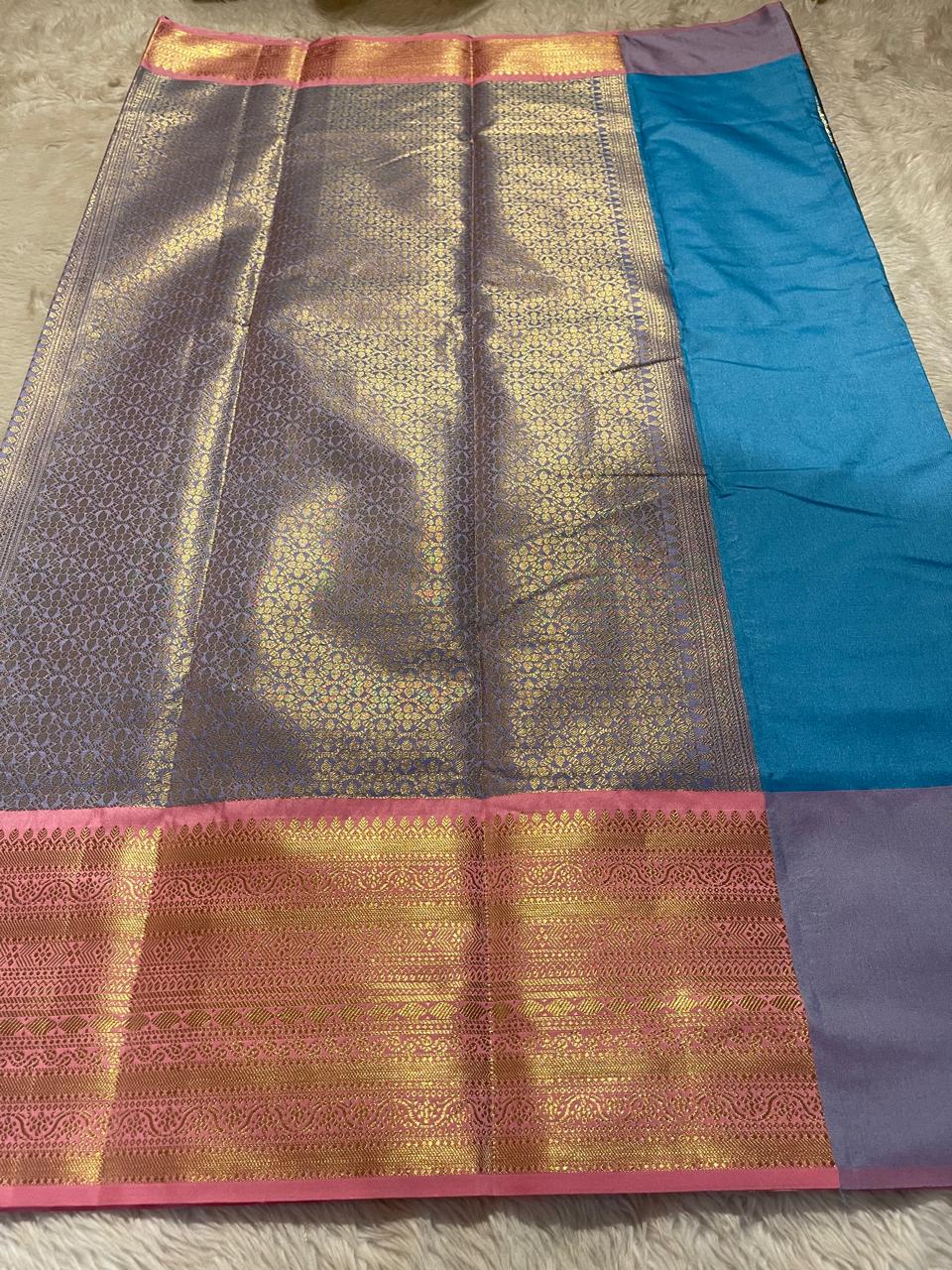 ANIKA'S KANCHI SEMI SILK SAREE-AS24