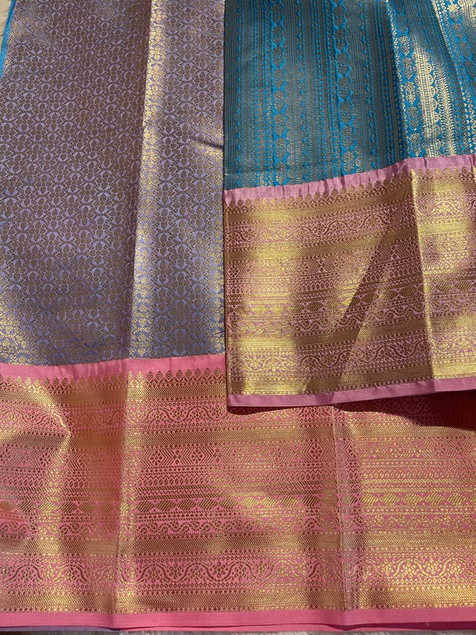 ANIKA'S KANCHI SEMI SILK SAREE-AS24