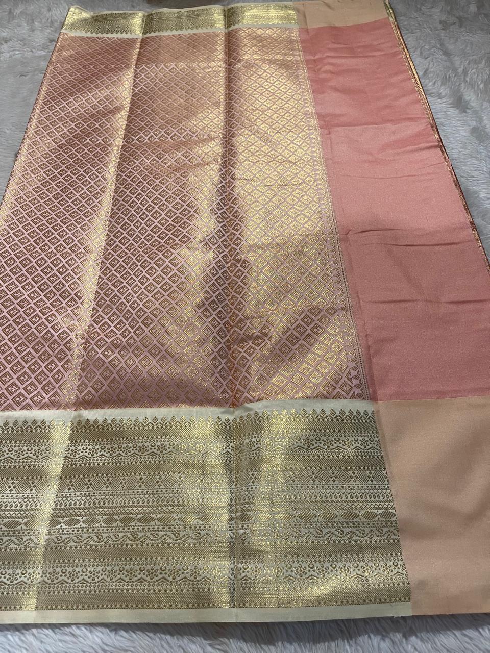 ANIKA'S KANCHI SEMI SILK SAREE-AS22