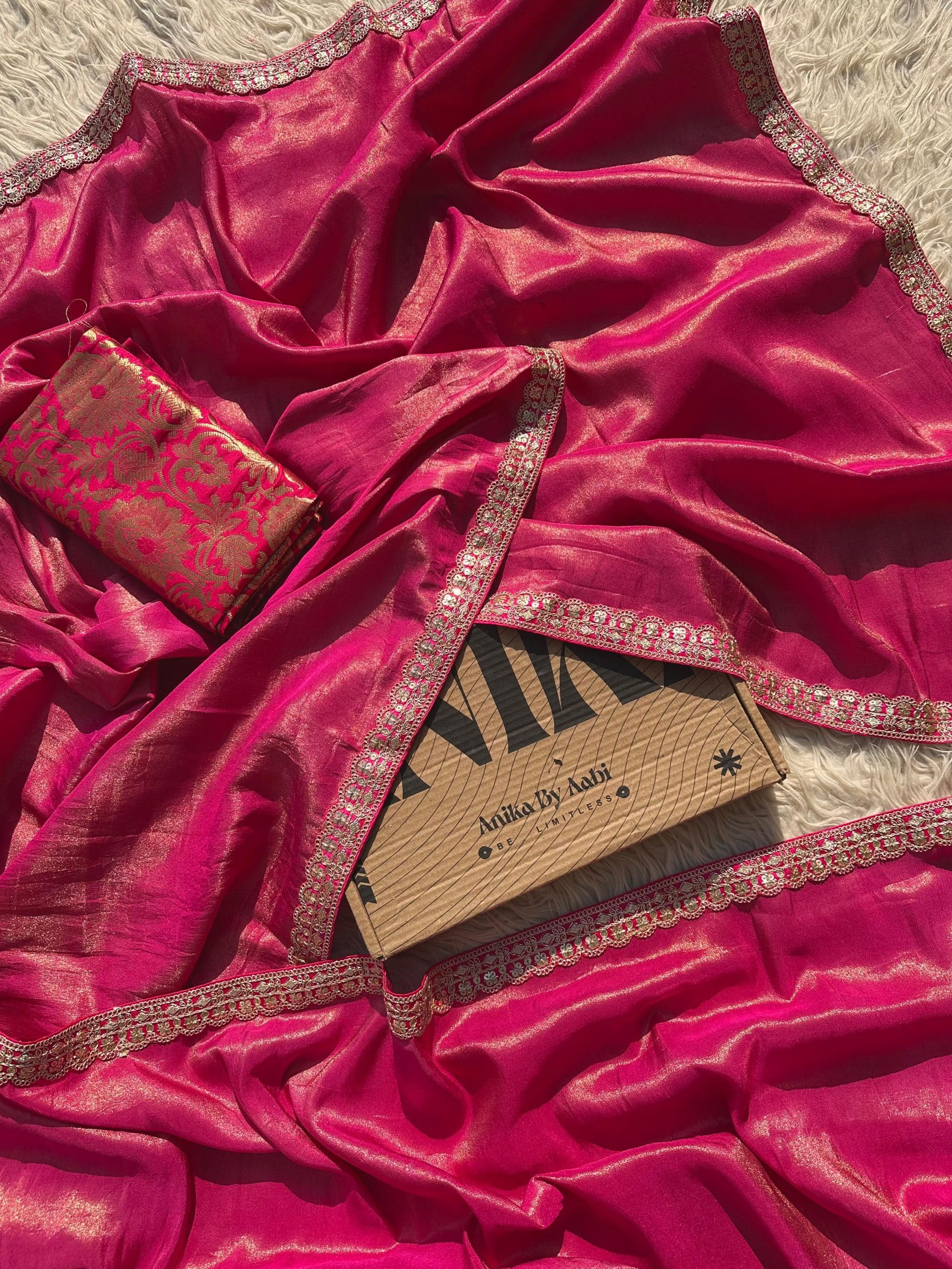 MIRA-RANIPINK SAREE