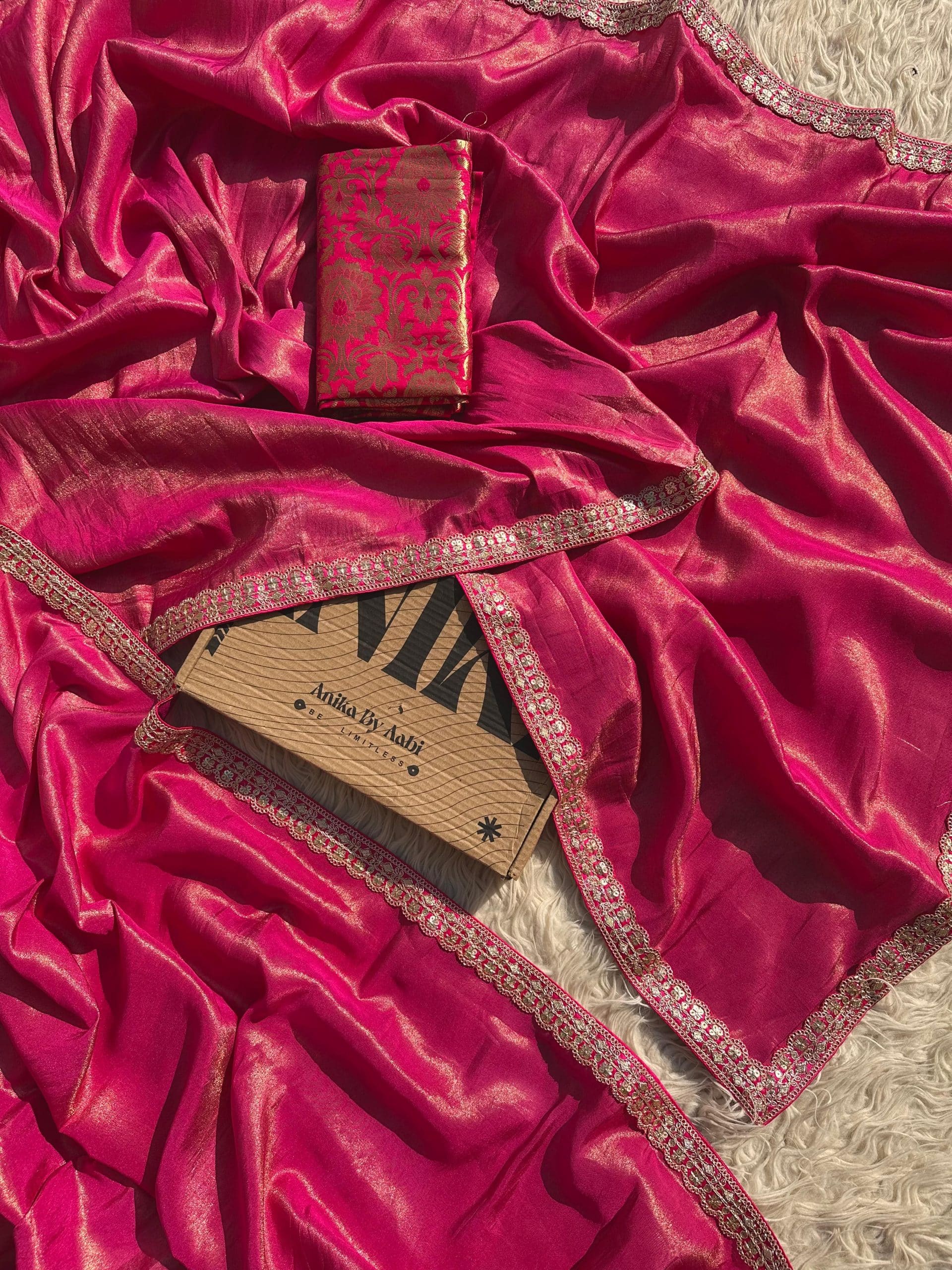 MIRA-RANIPINK SAREE