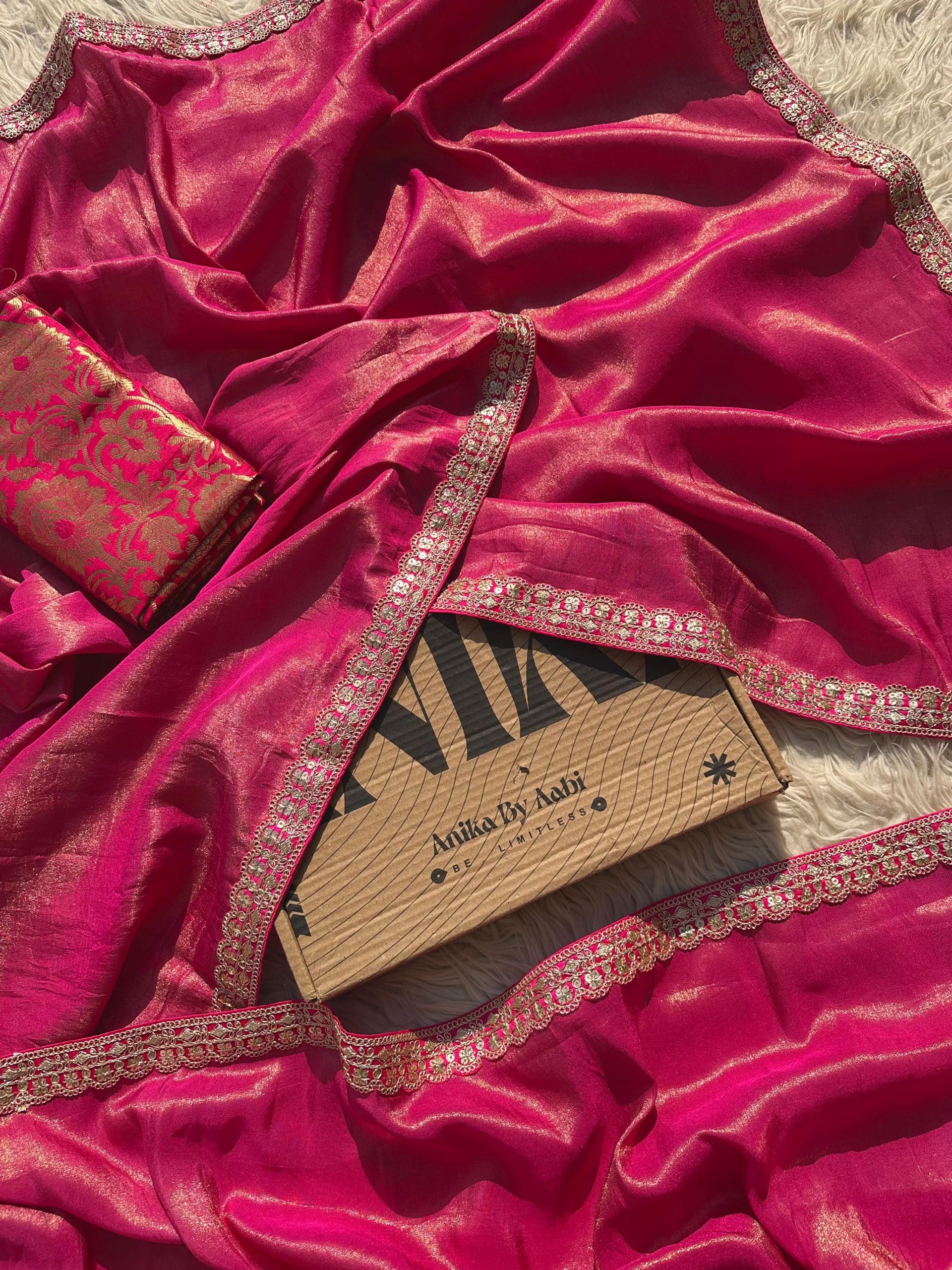 MIRA-RANIPINK SAREE