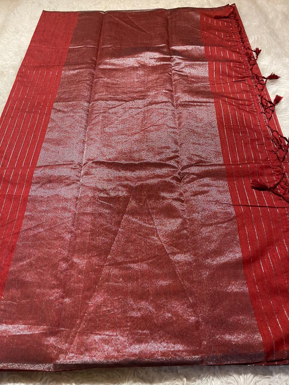 OVIYA-MAROON SAREE