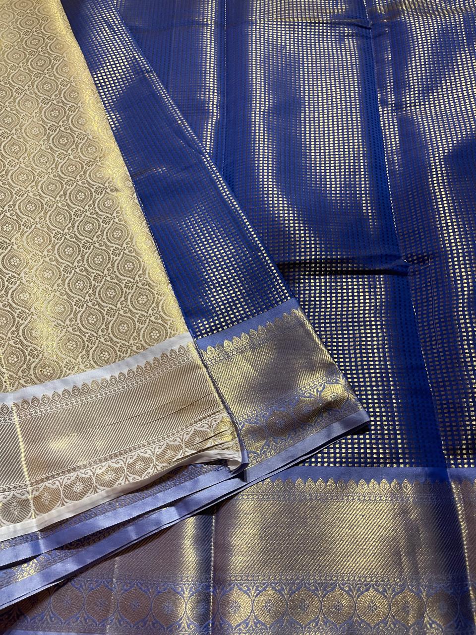 SWAGATH-ROYALBLUE SAREE
